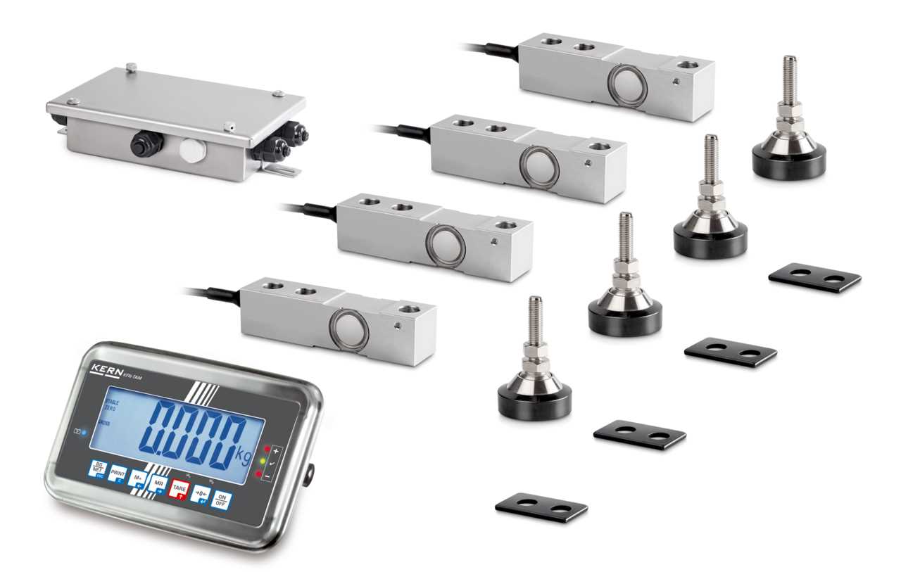 Jeu de construction de balance SAUTER CW 4500RKFN