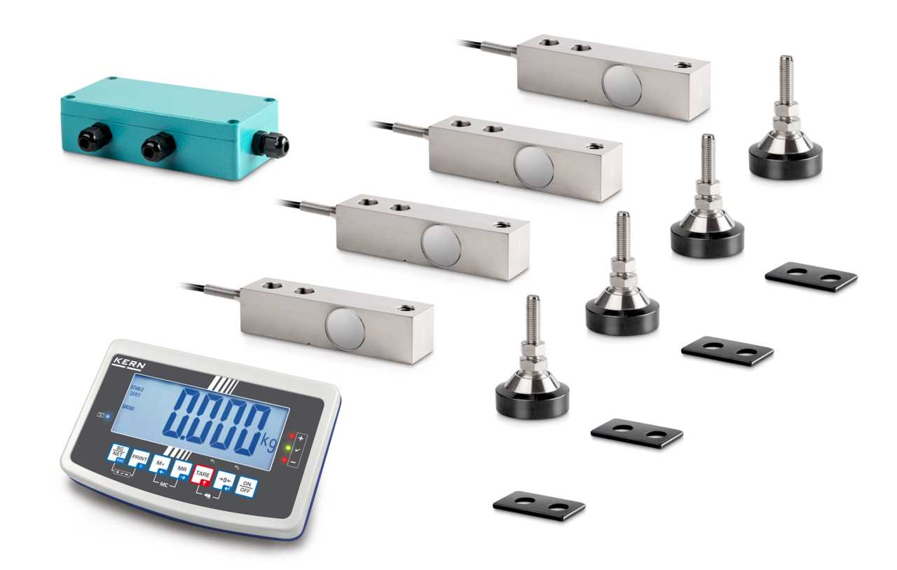 Jeu de construction de balance SAUTER CW 9000KFB