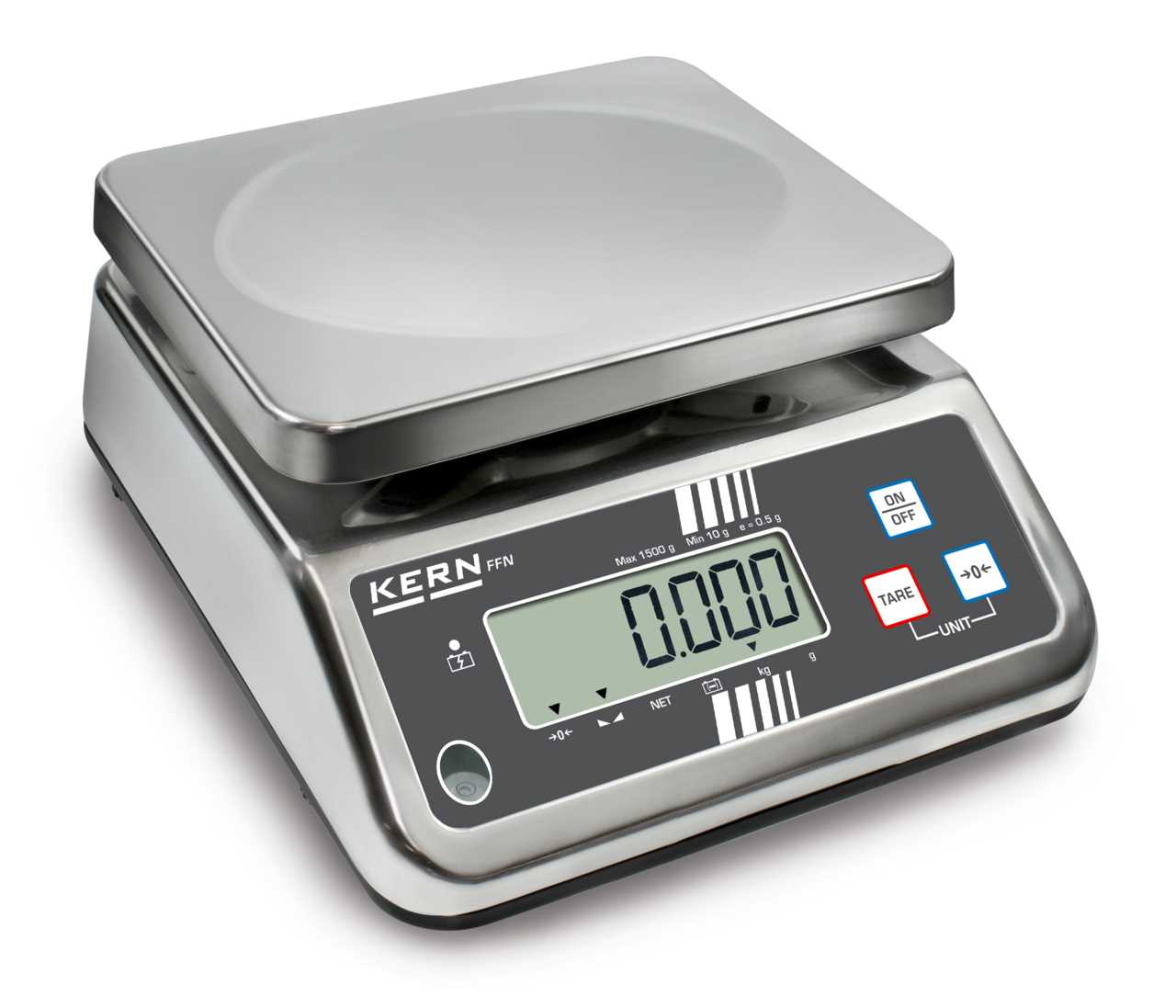 Balance de table avec protection IP KERN FFN 25K5IPN