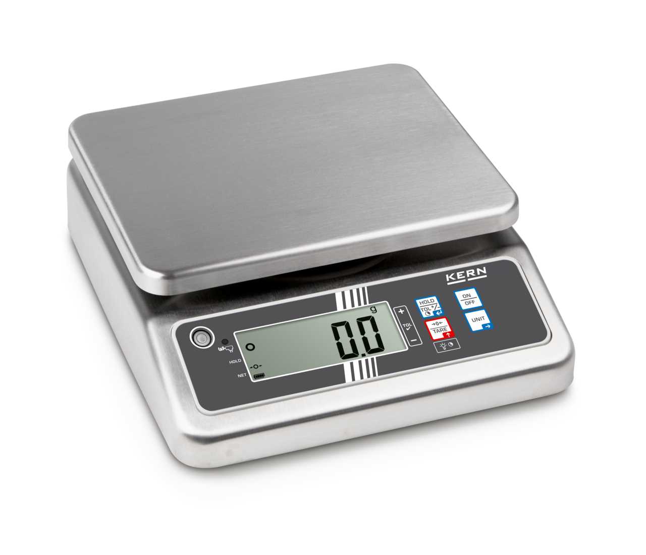 Balance de table en inox KERN FOB 1K-4LM