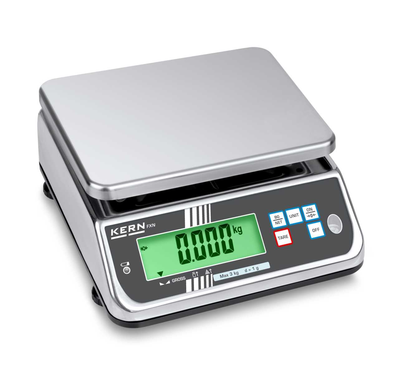 Balance de table avec protection IP KERN FXN 3K-4N