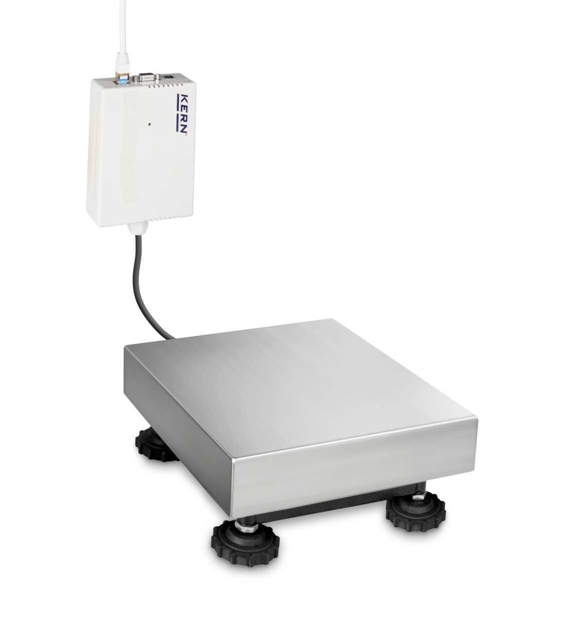 IoT-Line Plateforme industrielle avec transmetteur de pesage numérique KERN KGP 30K-3