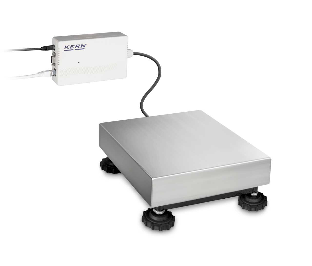 IoT-Line Plateforme industrielle avec transmetteur de pesage numérique KERN KGP 6K-4