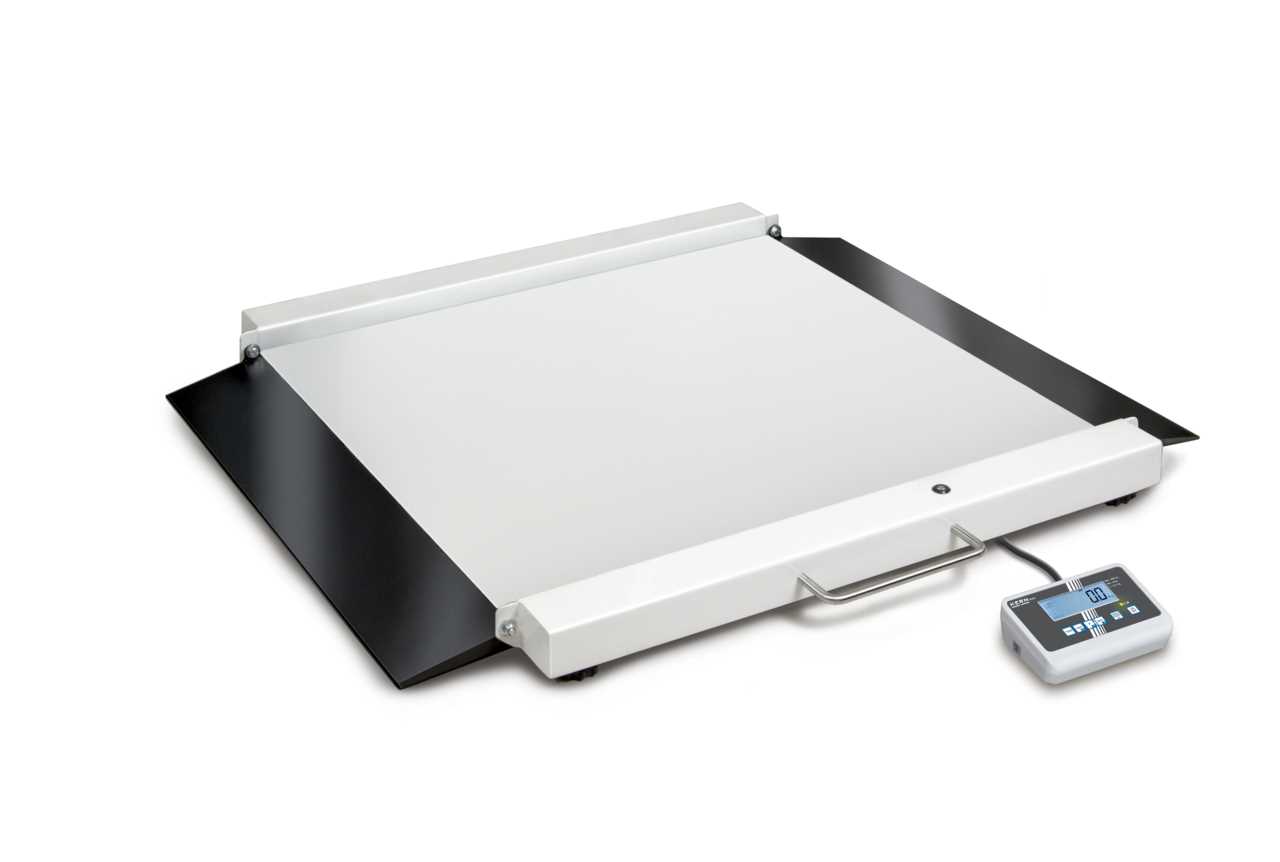 Plateforme de pesée pour chaise roulante KERN MWA 300K-1M