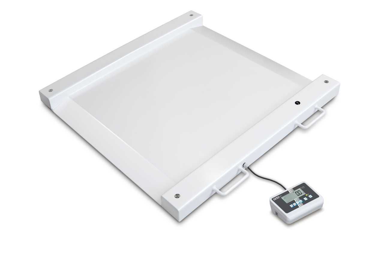 Plateforme de pesée pour chaise roulante KERN MWB 300K-1