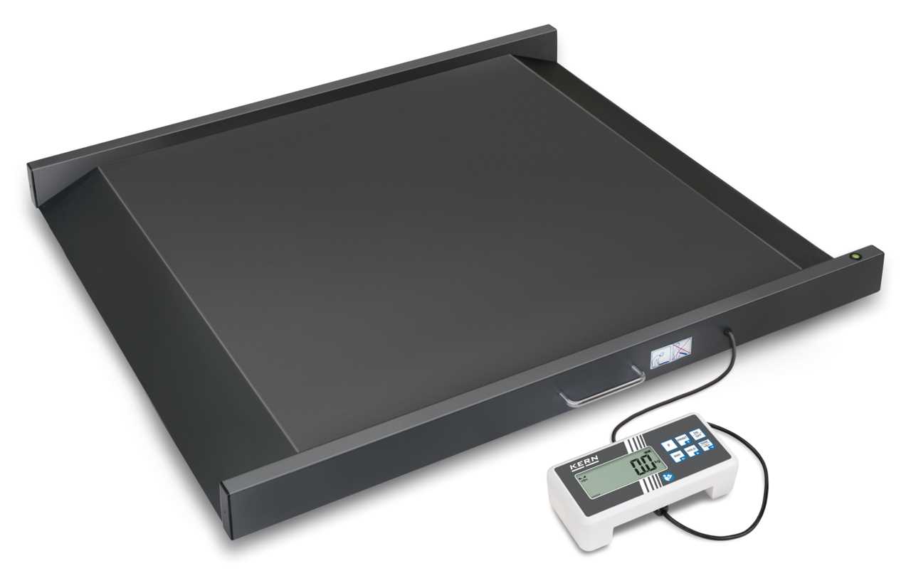 IoT-Line Plateforme de pesée pour chaise roulante KERN MWN 300K-1M