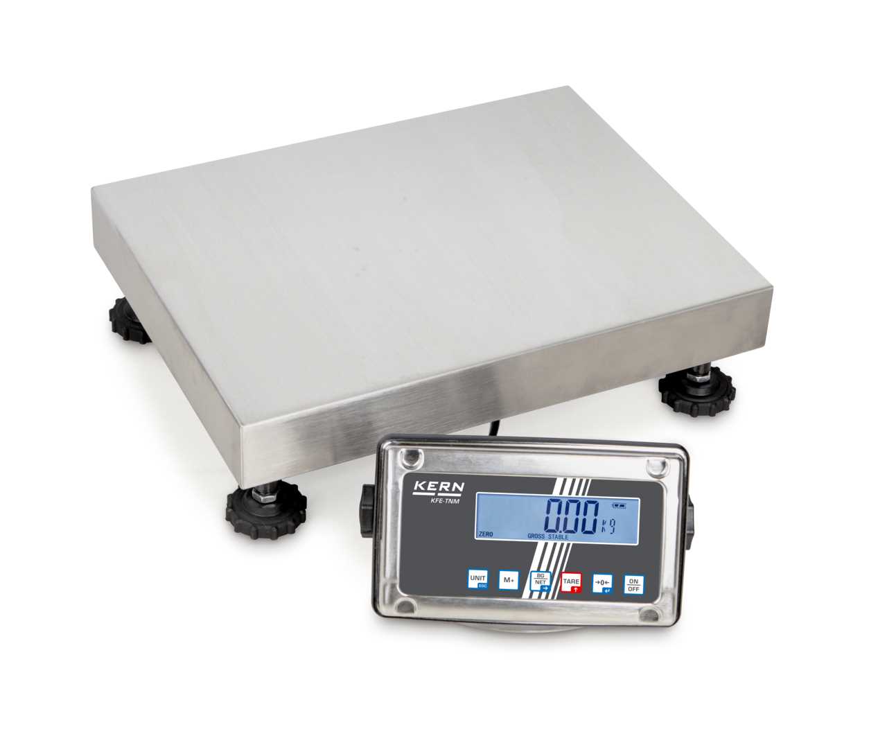 Balance plateforme avec afficheur en inox KERN SFE 10K-3LNM