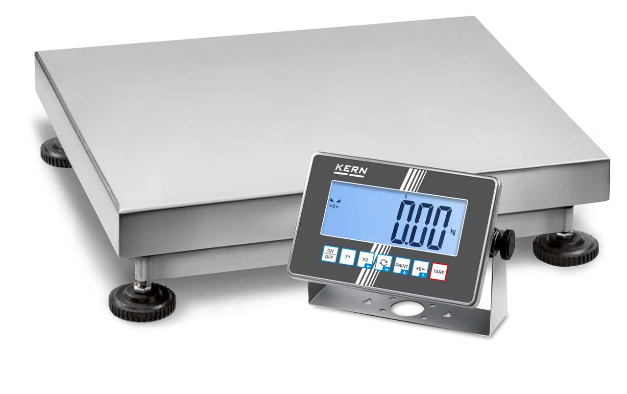 IoT-Line Balance plateforme en inox KERN SXC 100K-2LM