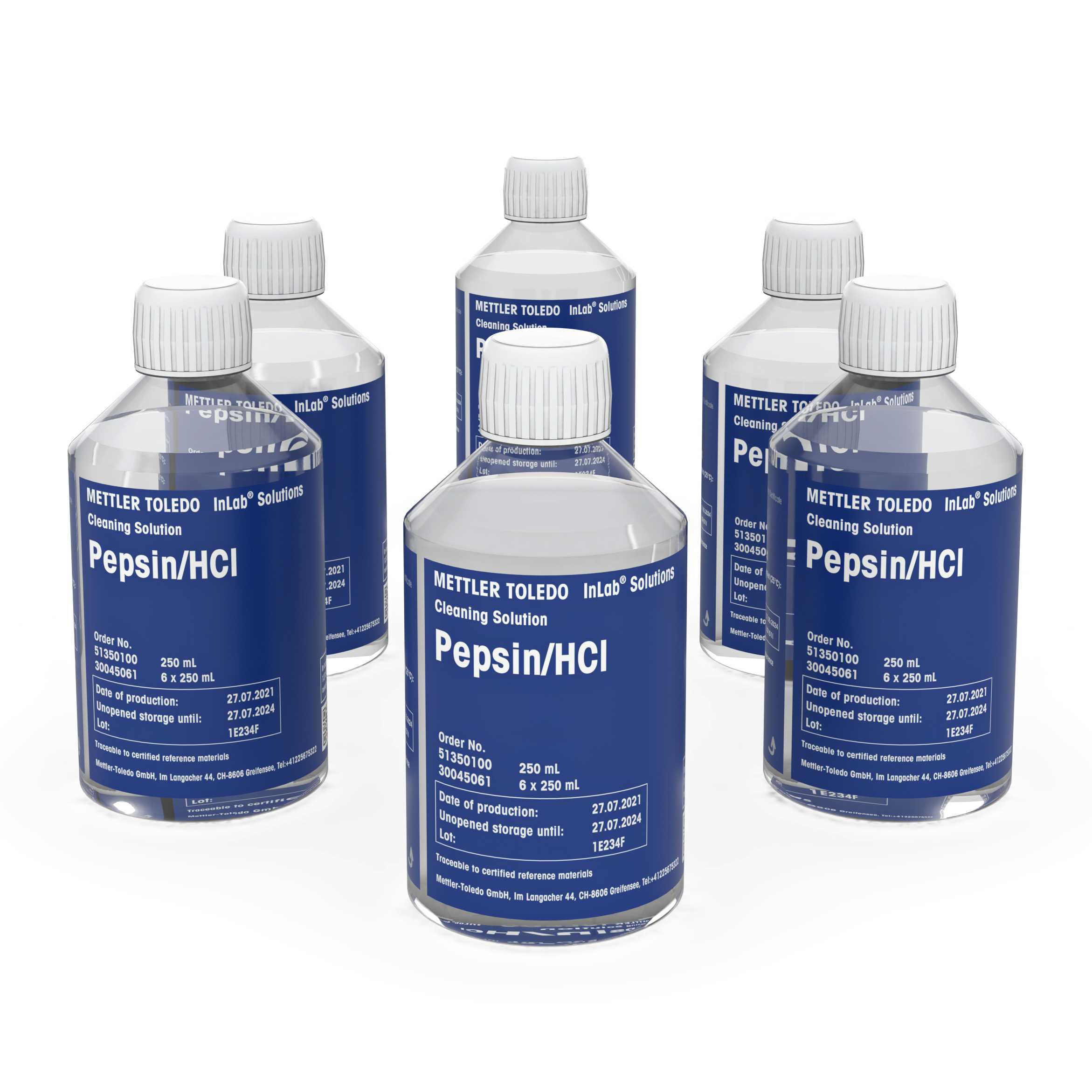 Solution Pepsin-HCl, 6*250 mL