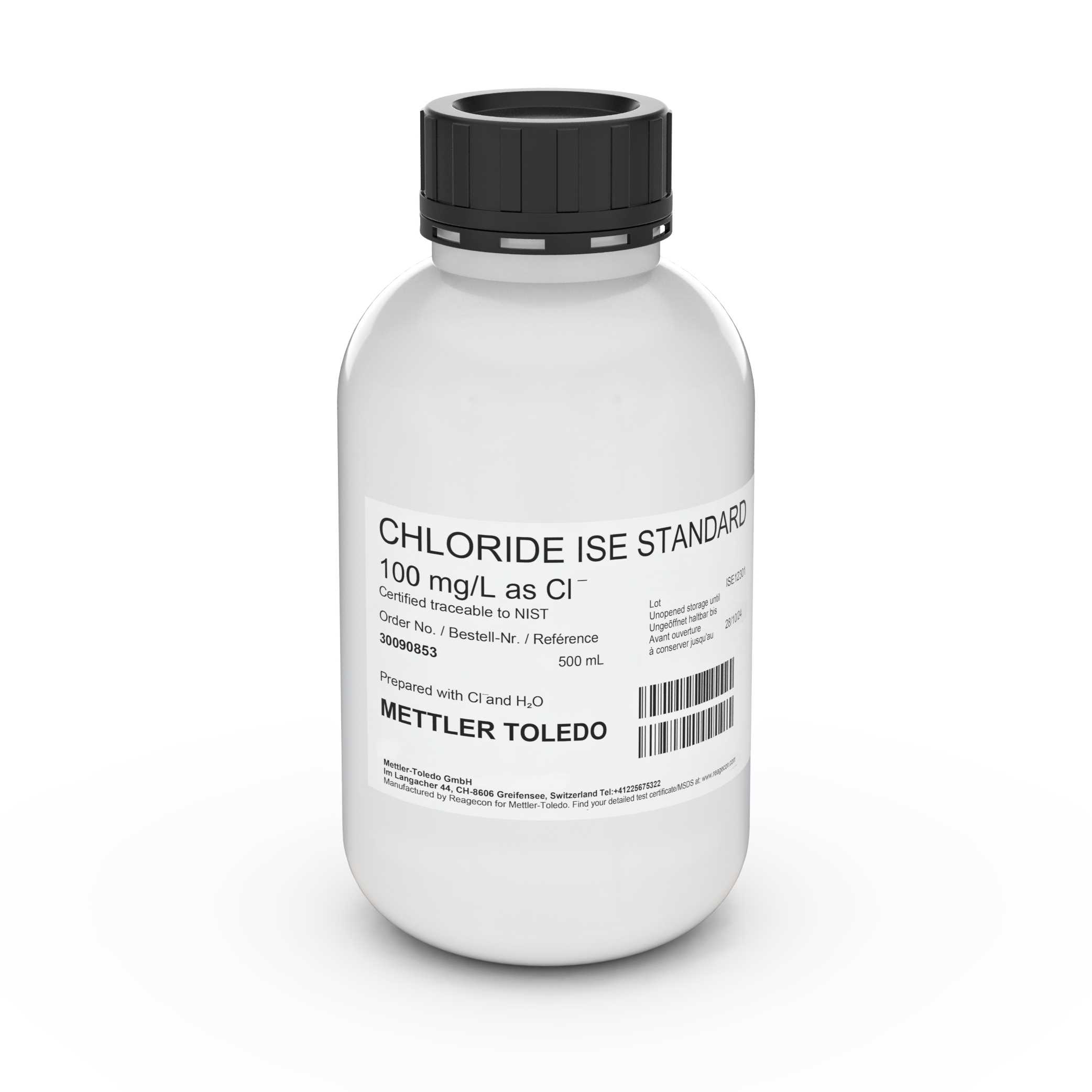Solution standard Cl 100mg/L