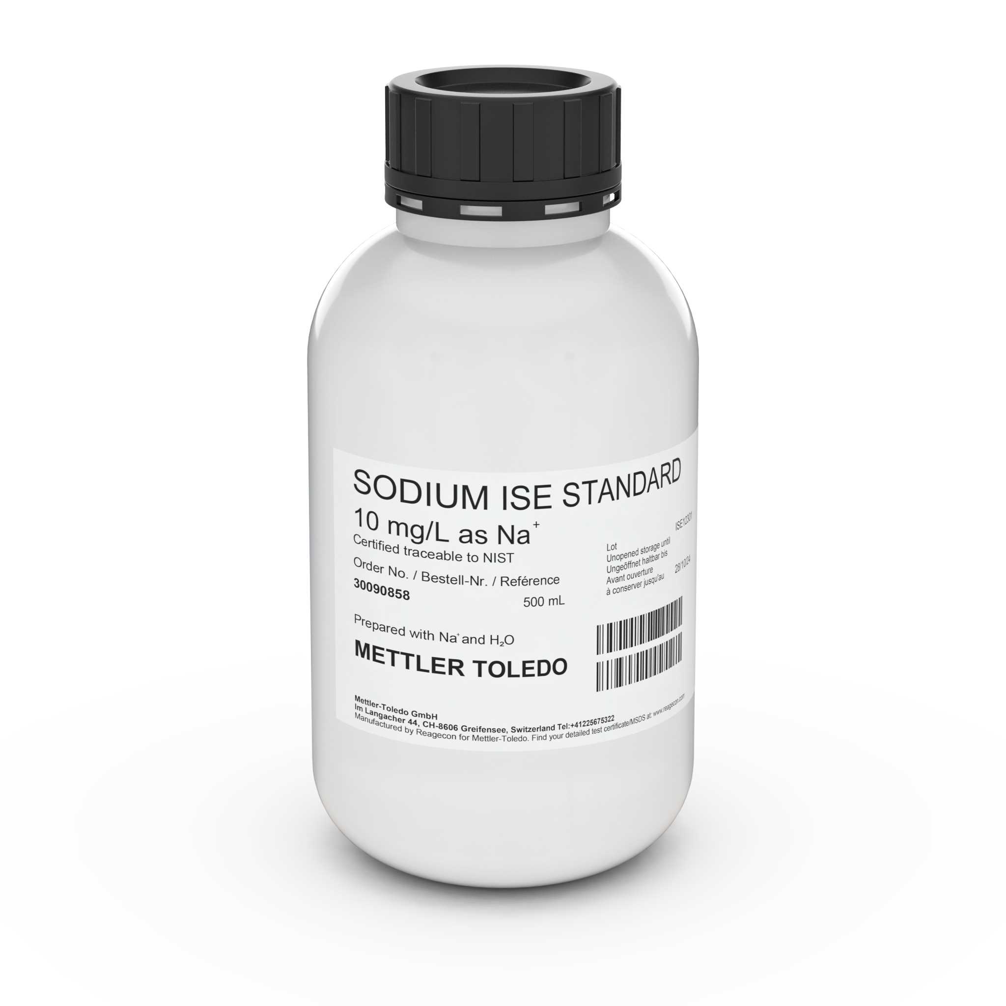 Solution standard Na 10mg/L