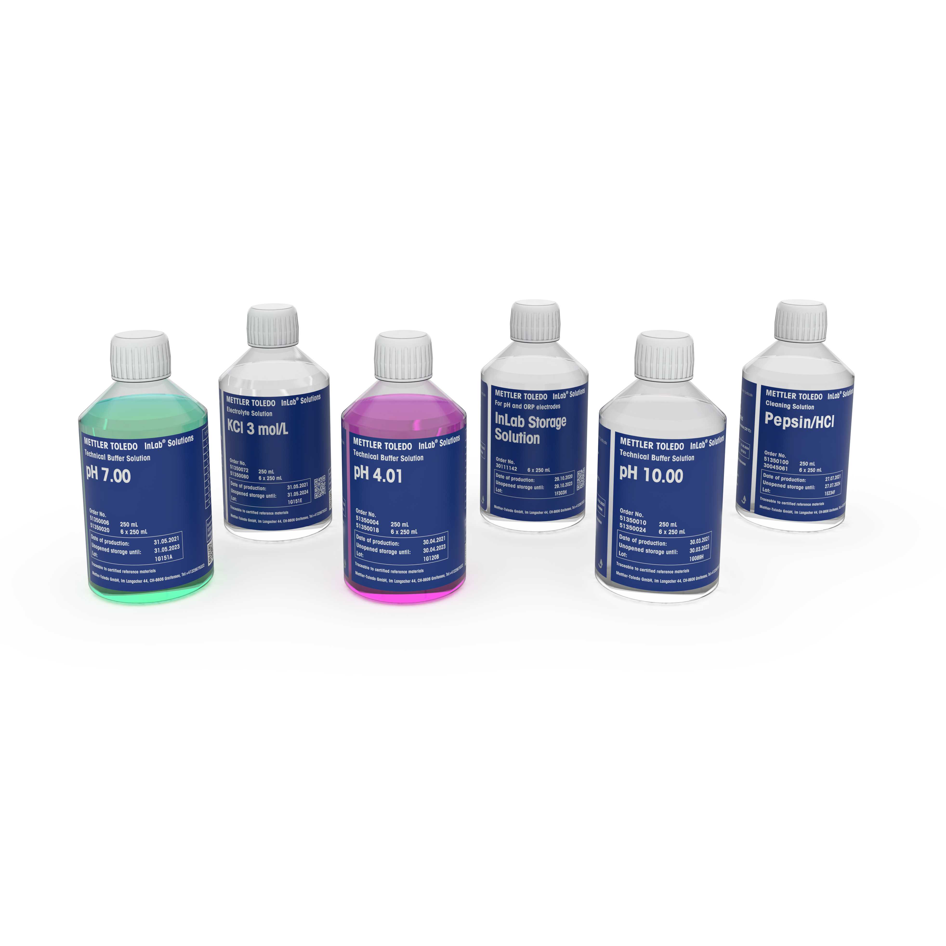 Kit 2 pH Tout-en-un 6x250mL