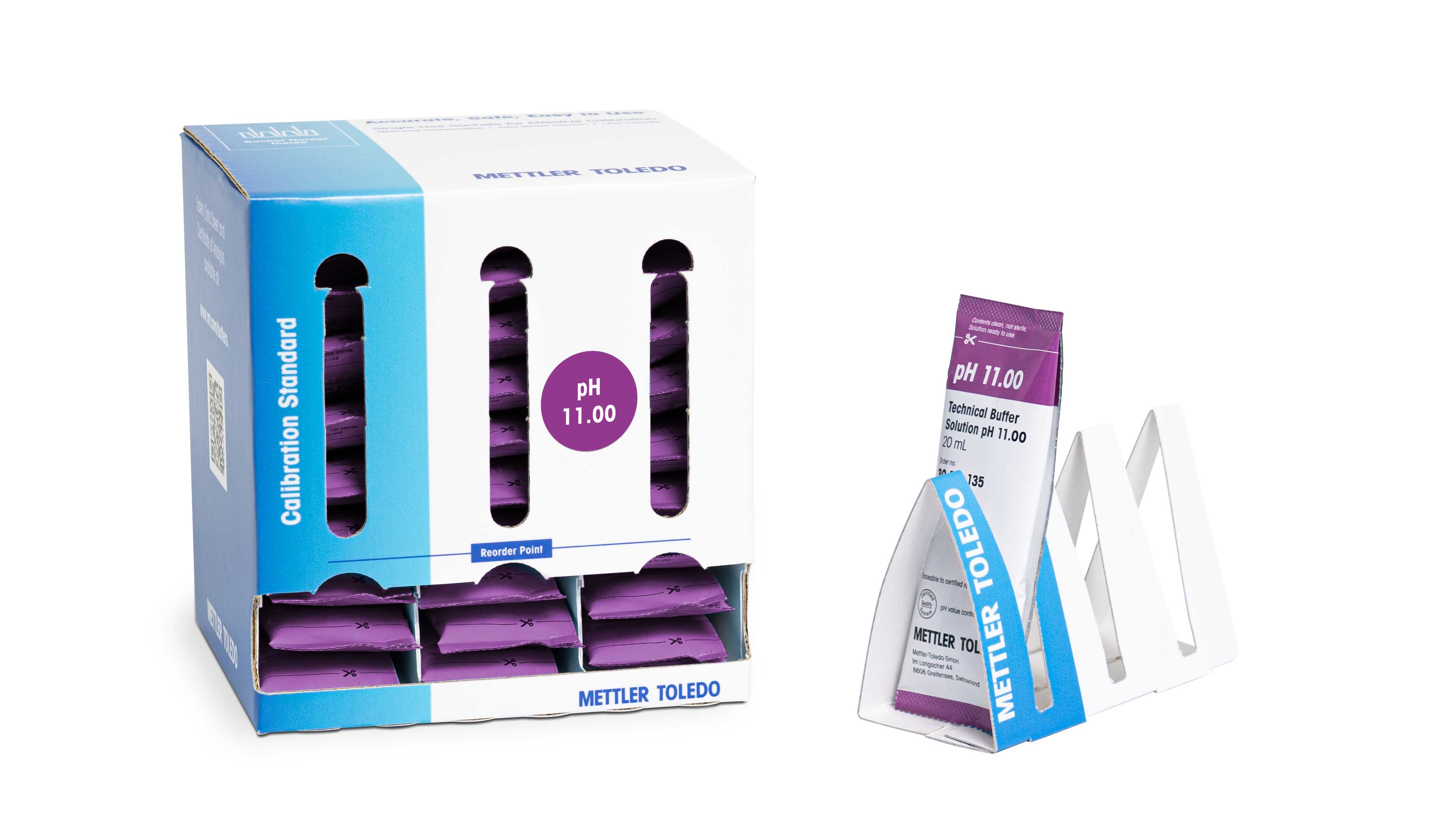 Tampon technique pH11.00 30x20mL Sachets