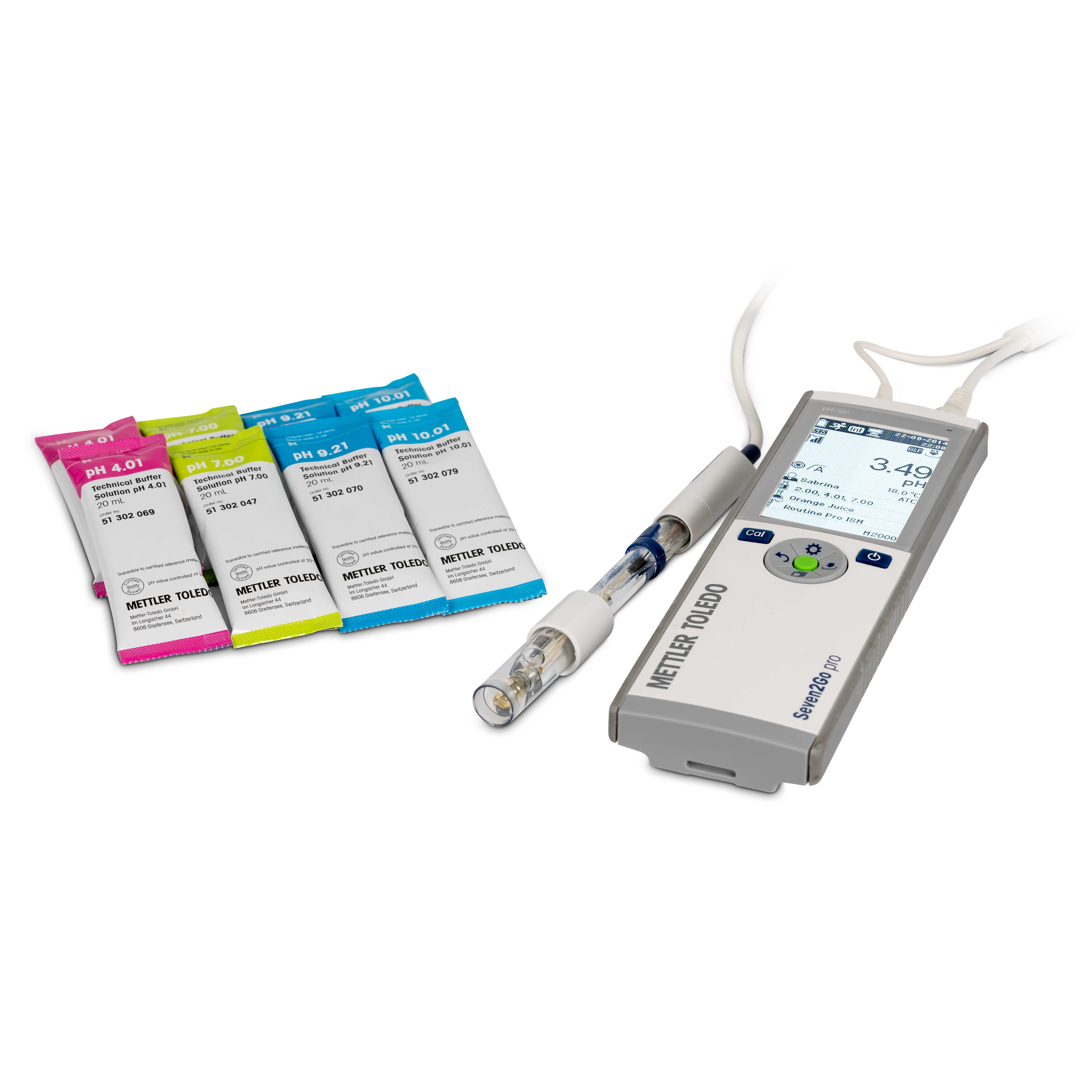 pH-mètre portable - Seven2Go pH /Ion meter S8-Bio-Kit