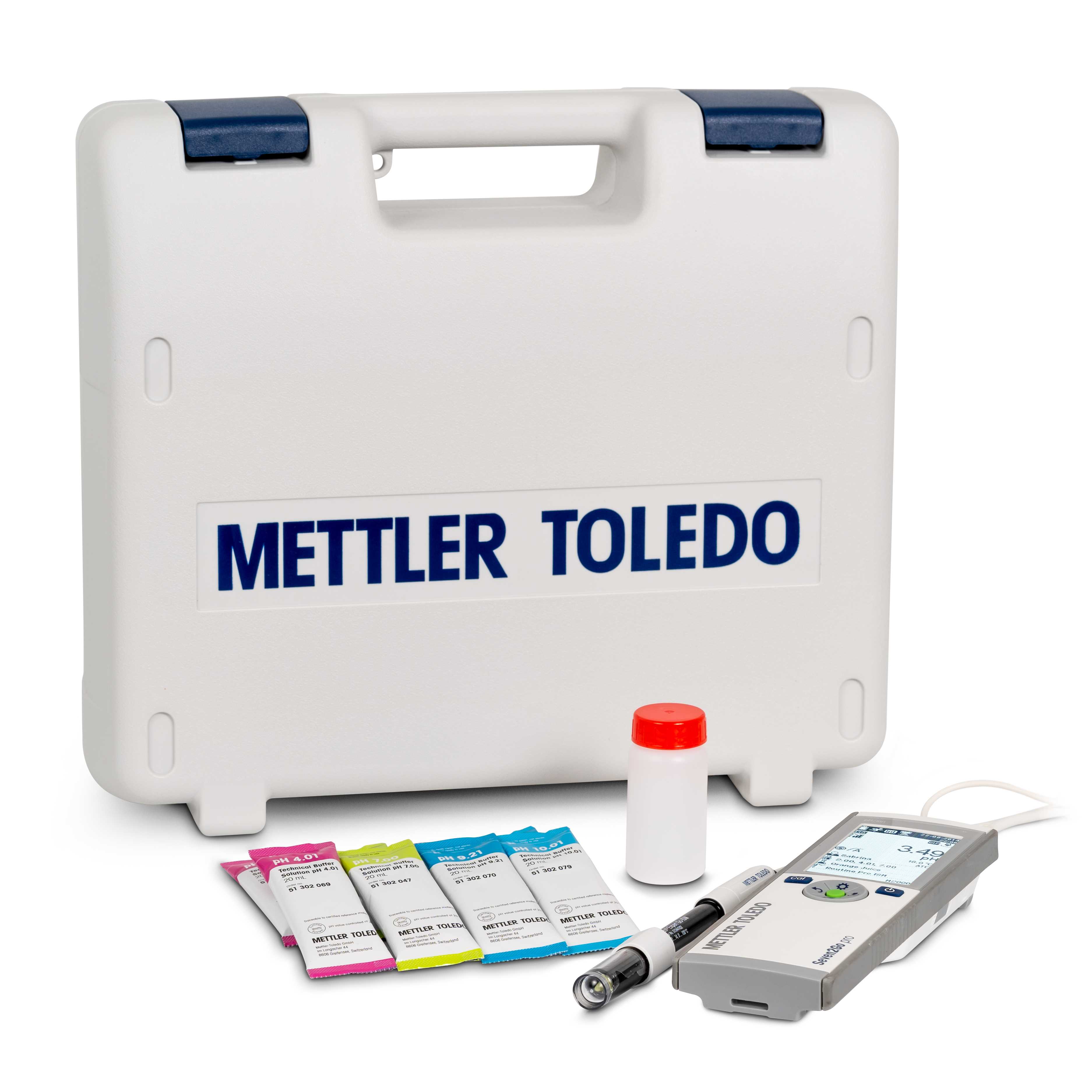 pH-mètre portable - Seven2Go pH /Ion meter S8-Fluoride-Kit