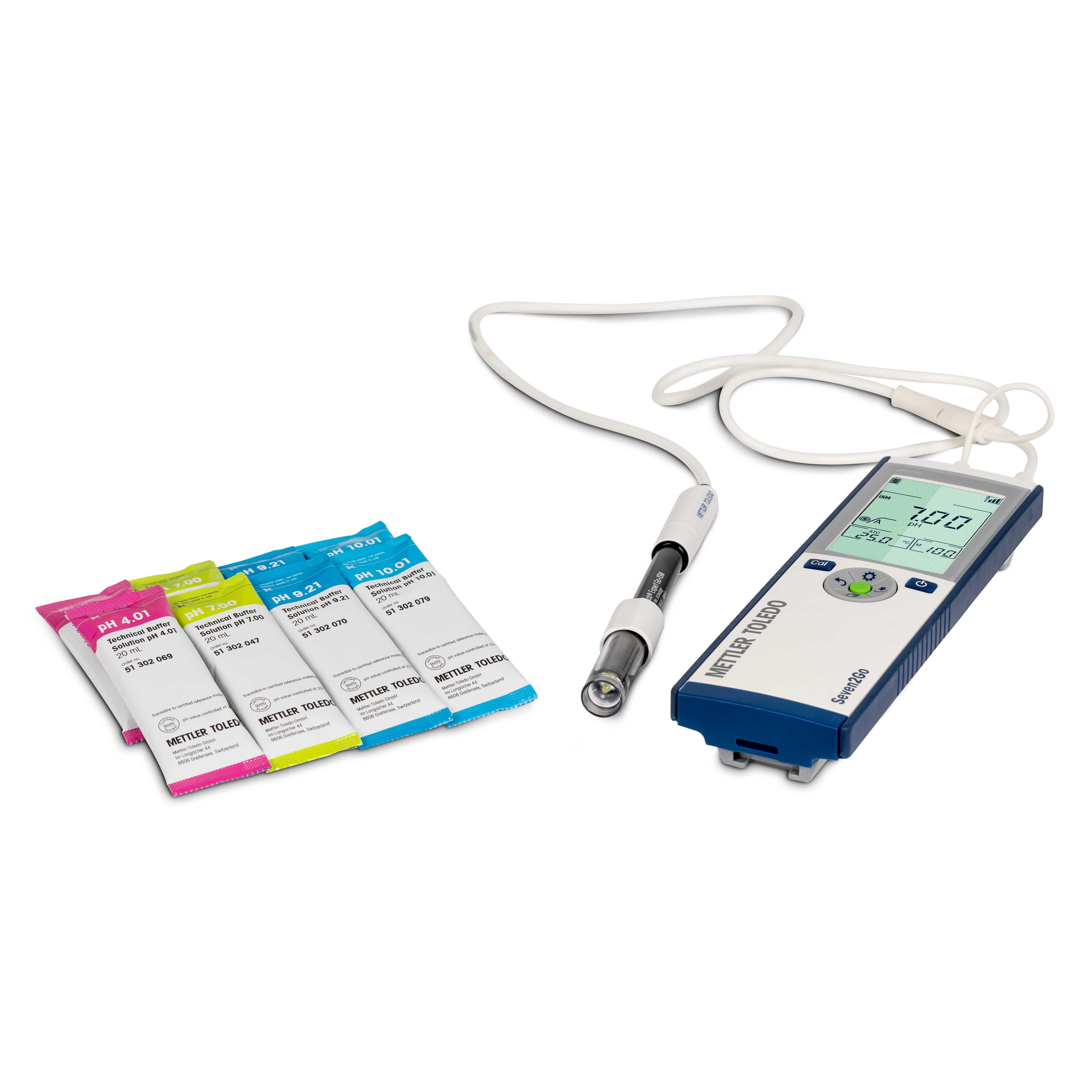 pH-mètre portable - Seven2Go pH meter S2-Std-Kit
