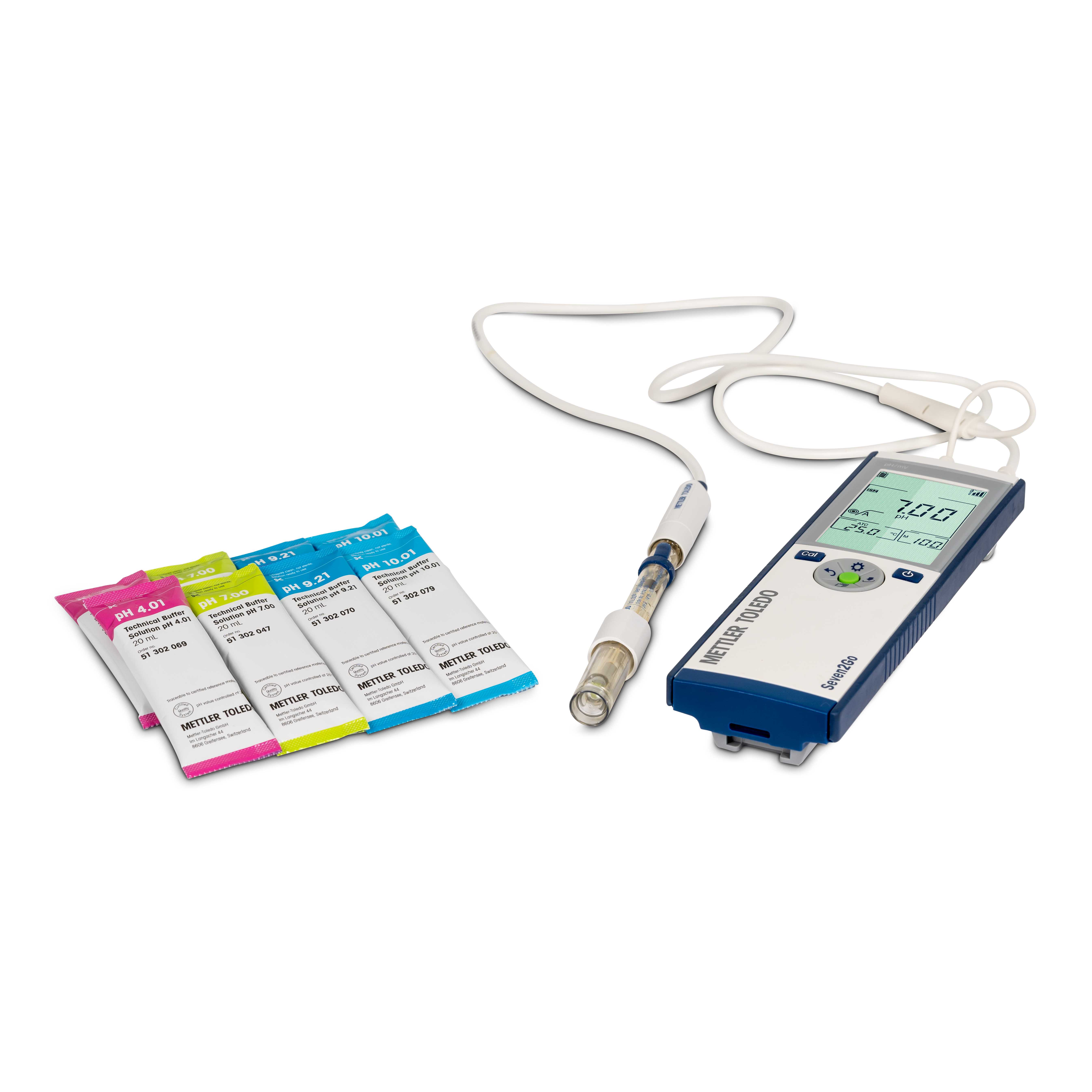 pH-mètre portable - Seven2Go pH meter S2-Light-Kit