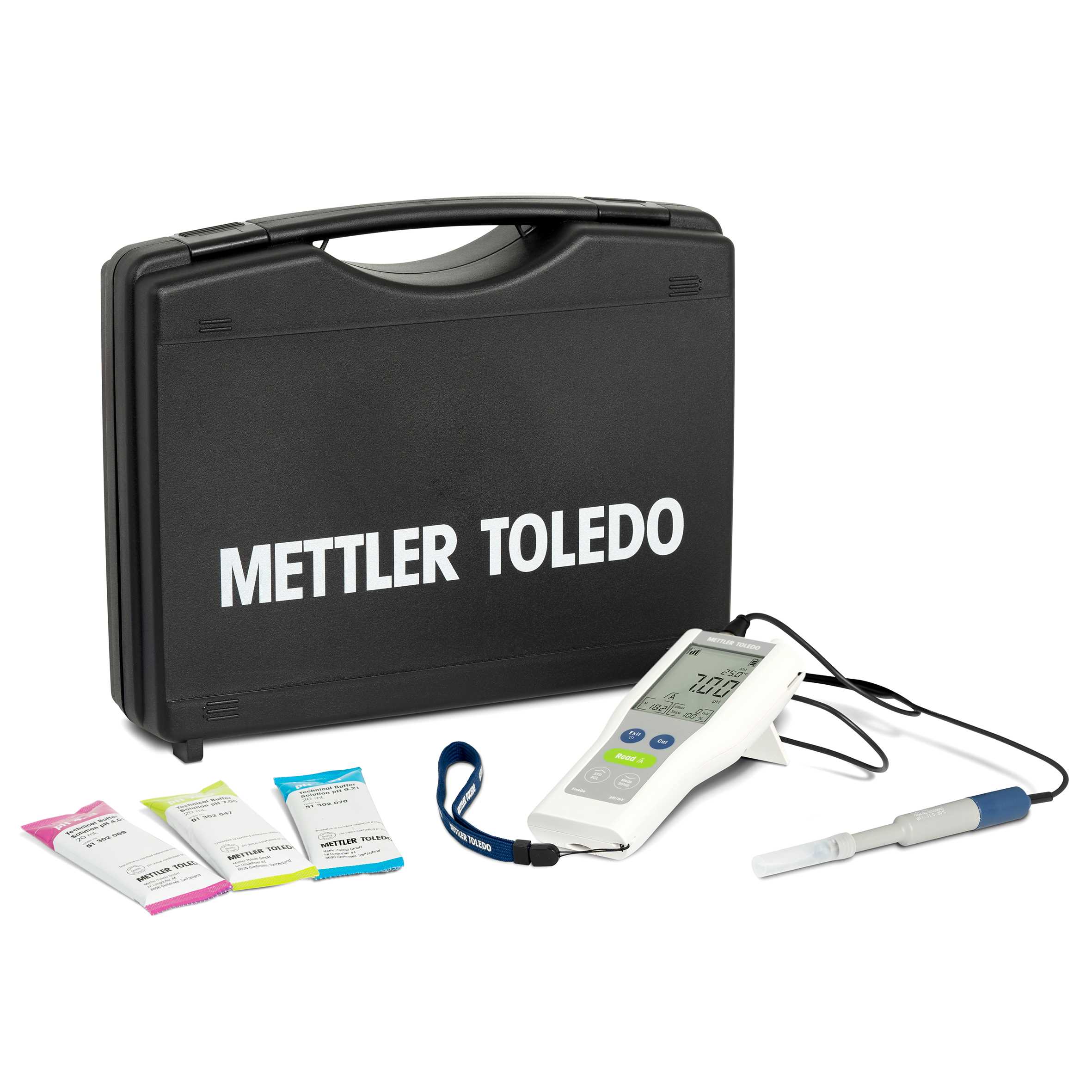 pH-mètre portable - FiveGo pH meter F2-Food-Kit