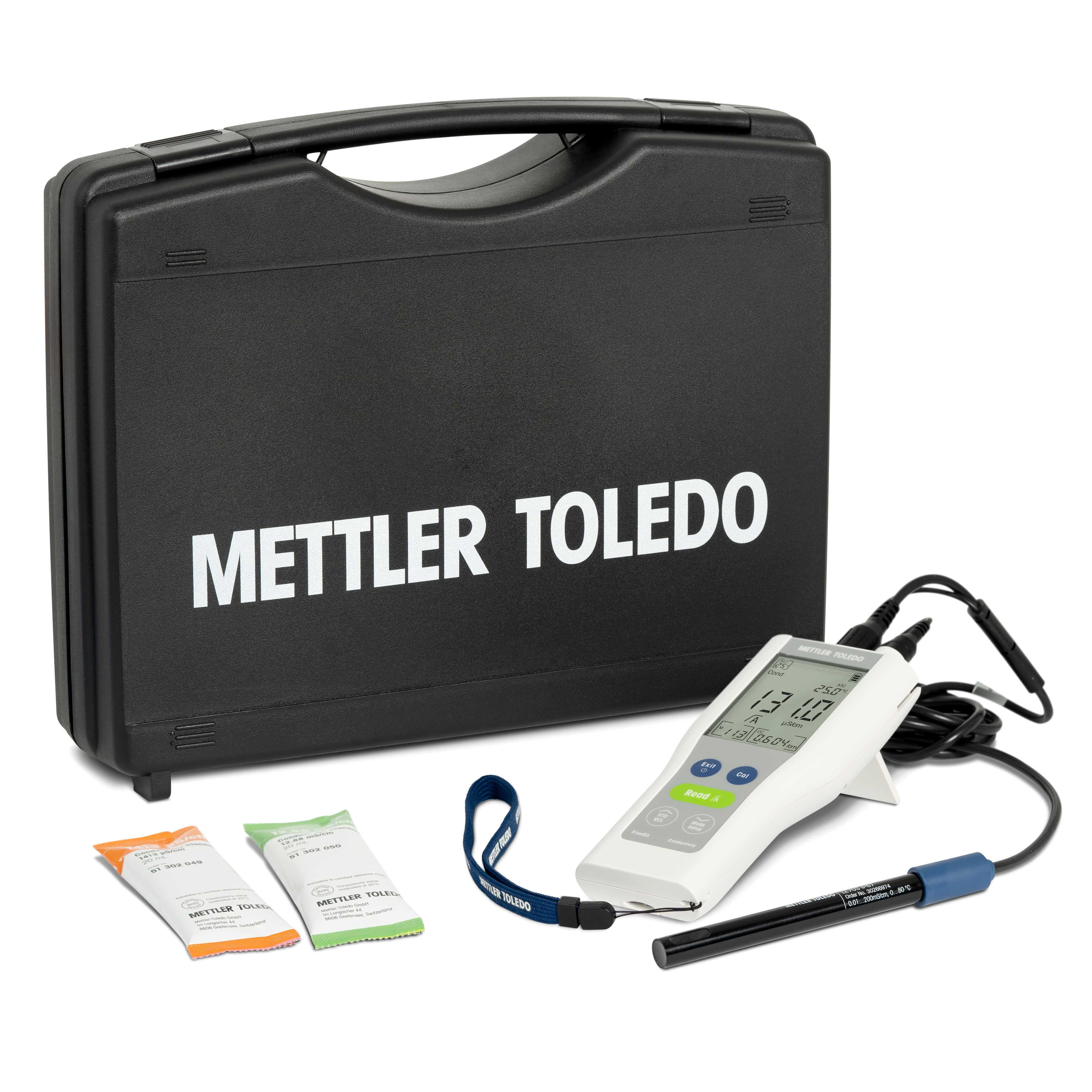 pH-mètre portable - FiveGo Cond meter F3-Field-Kit