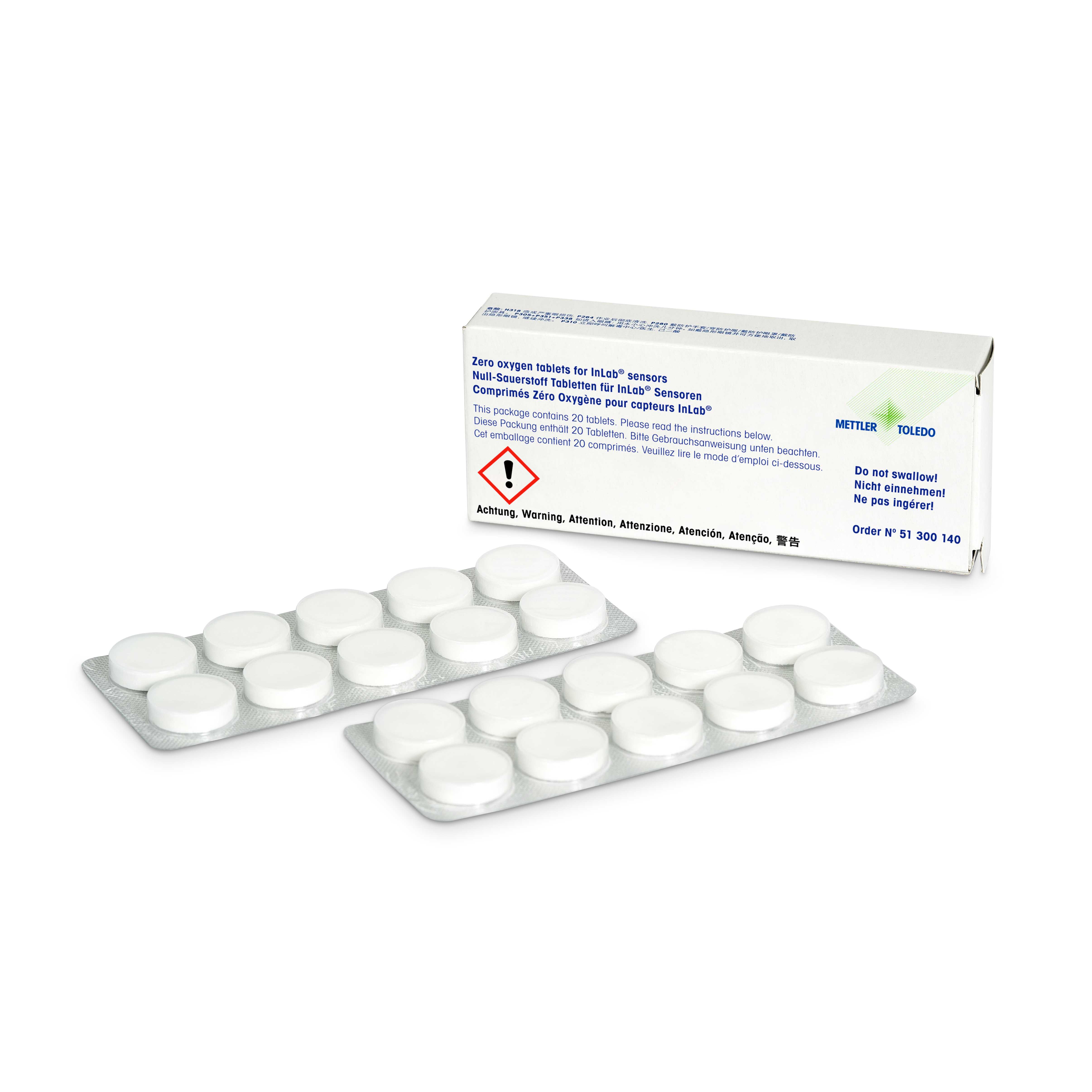 Etalon zéro oxygène - 20 cps