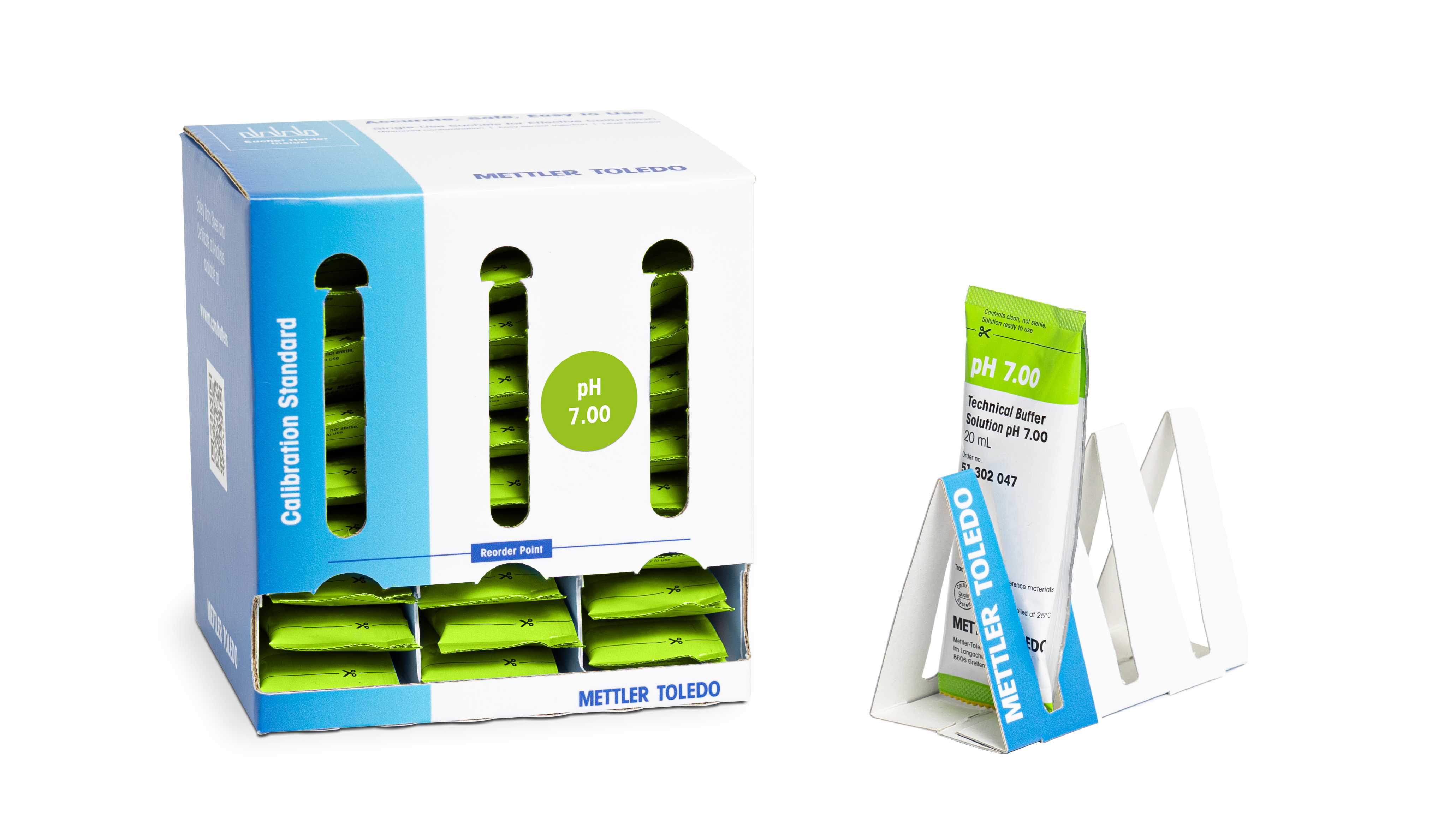 Tampon technique pH 7.00 30x20mL Sachets