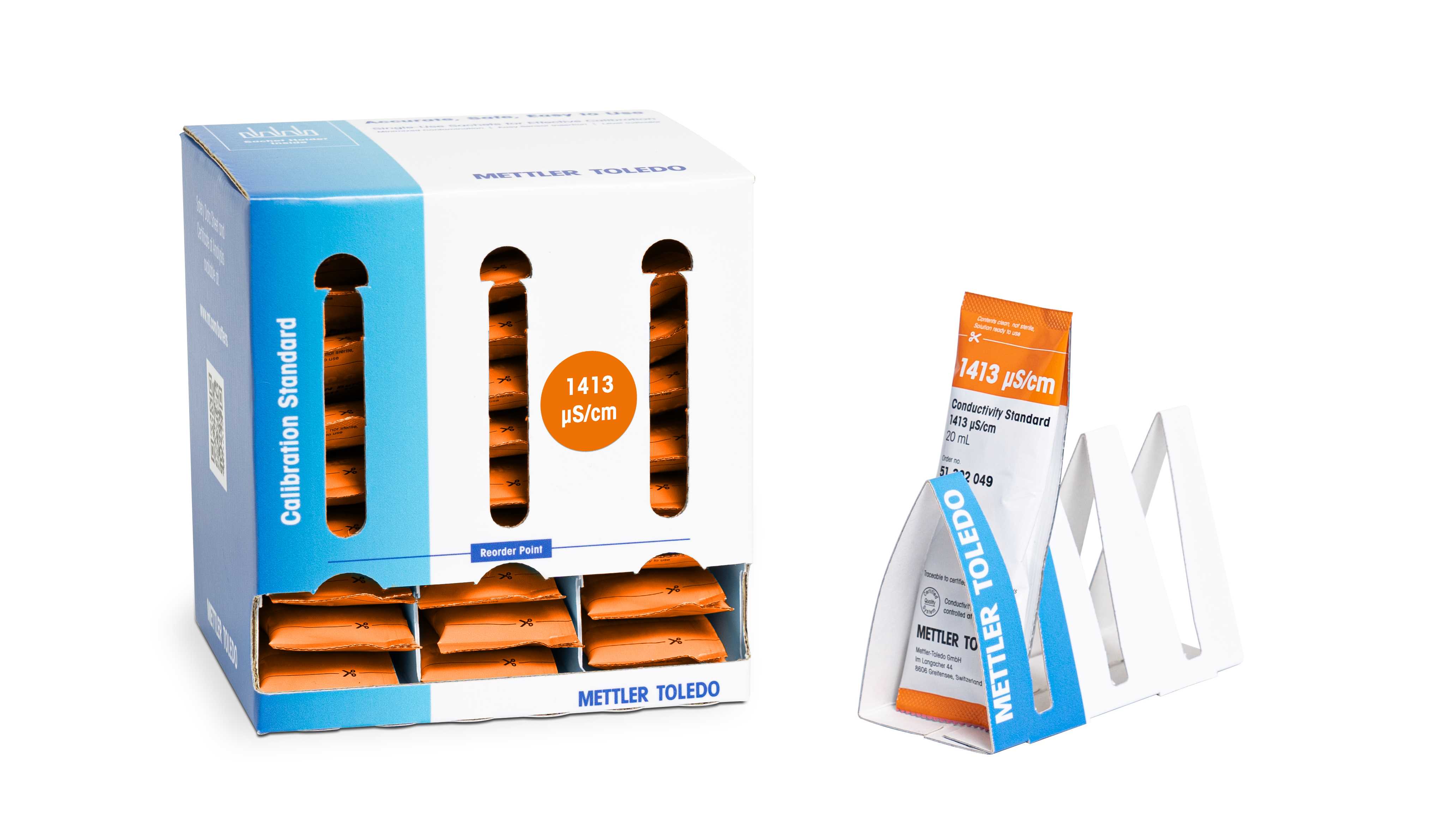 Etalon conductivité 1413µS 30x20mL