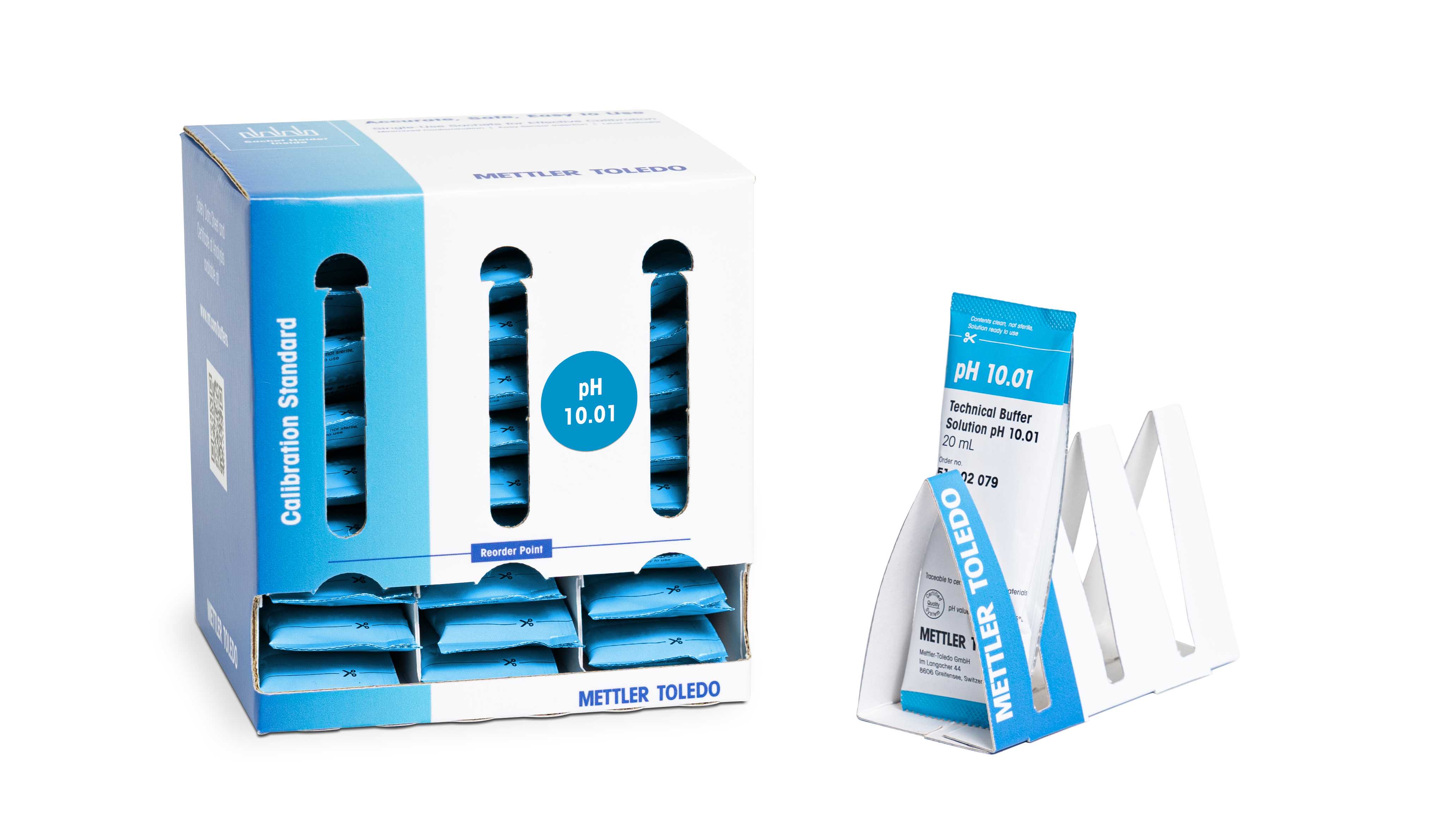 Tampon technique pH10.01 30x20mL Sachets