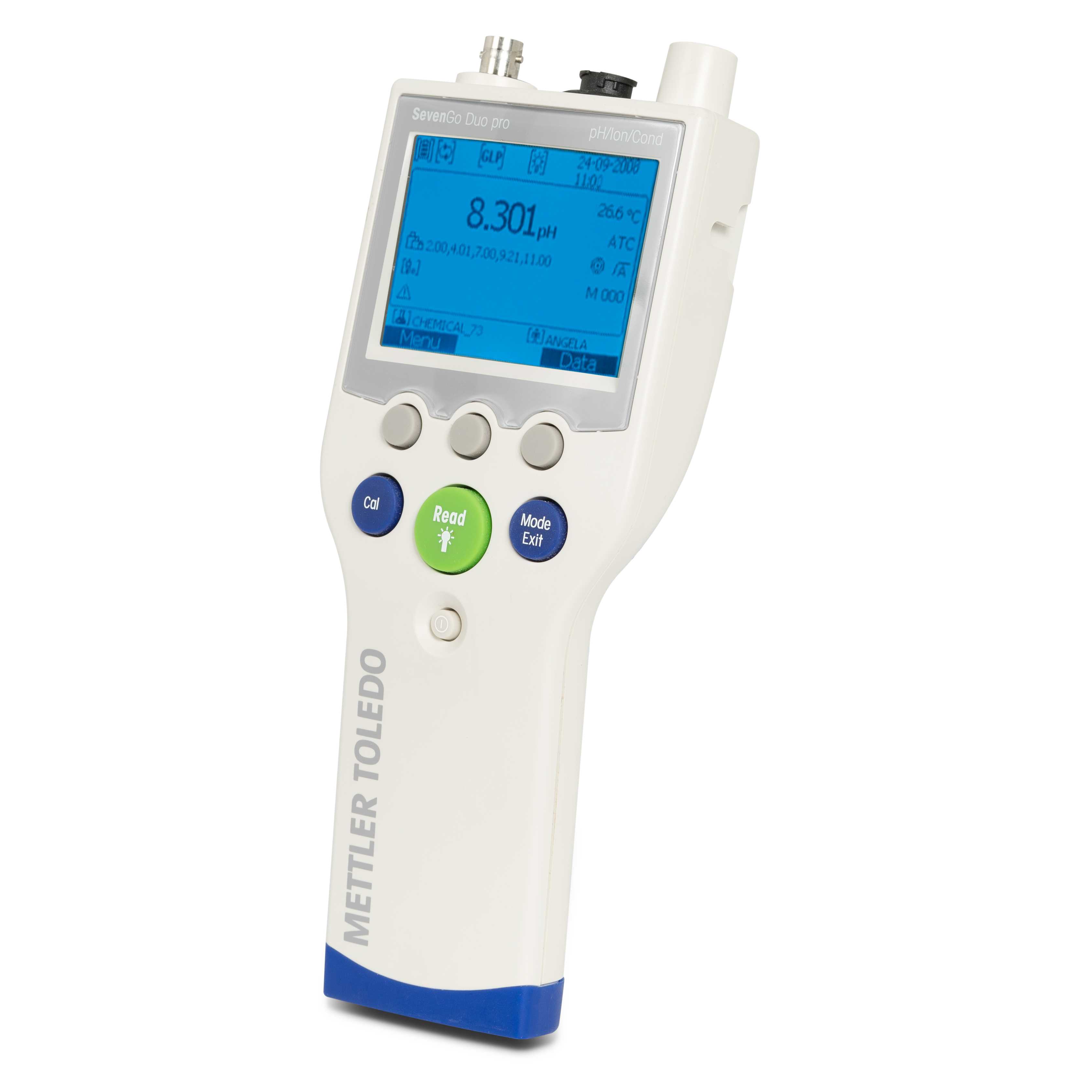 pH-mètre portable - SevenGo Duo pH/Ion/Cond meter SG78