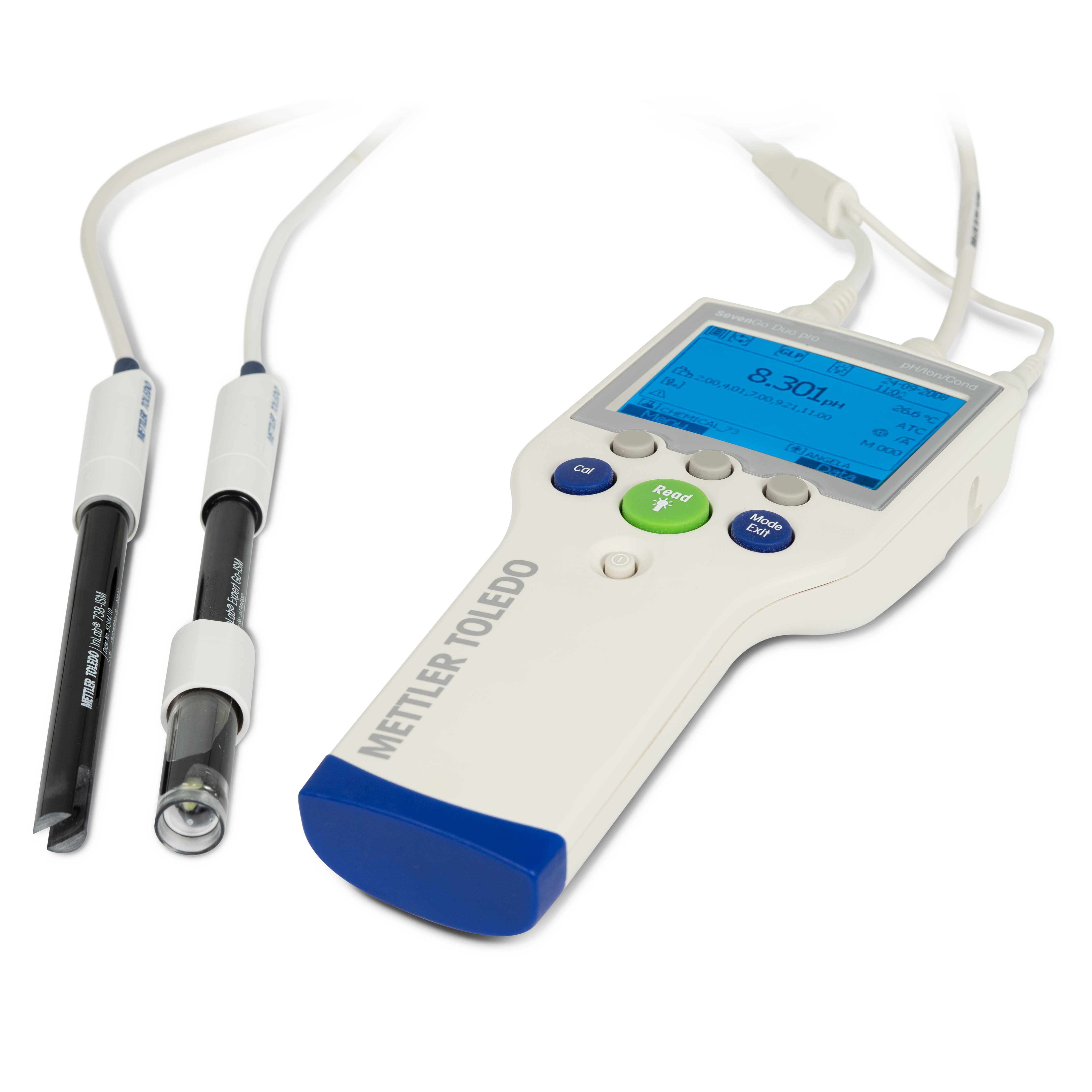 pH-mètre portable - SevenGo Duo pH/Ion/Cond meter SG78-EL-K