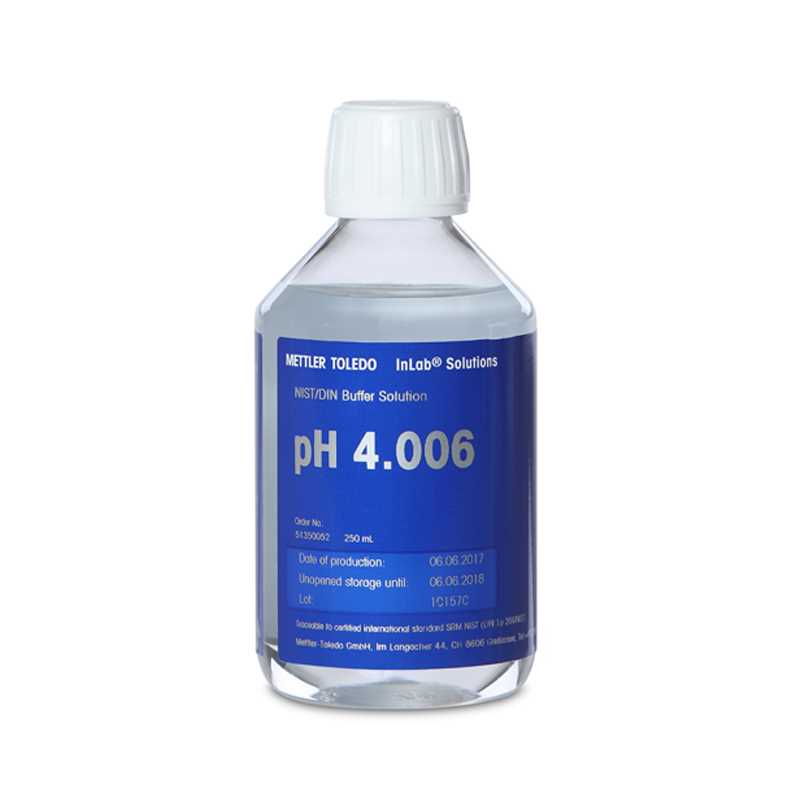 Tampon pH 4.006 NBS 250mL (NIST/DIN)