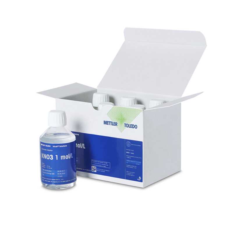 Électrolyte KNO3 1M 6x 250 mL Bottles