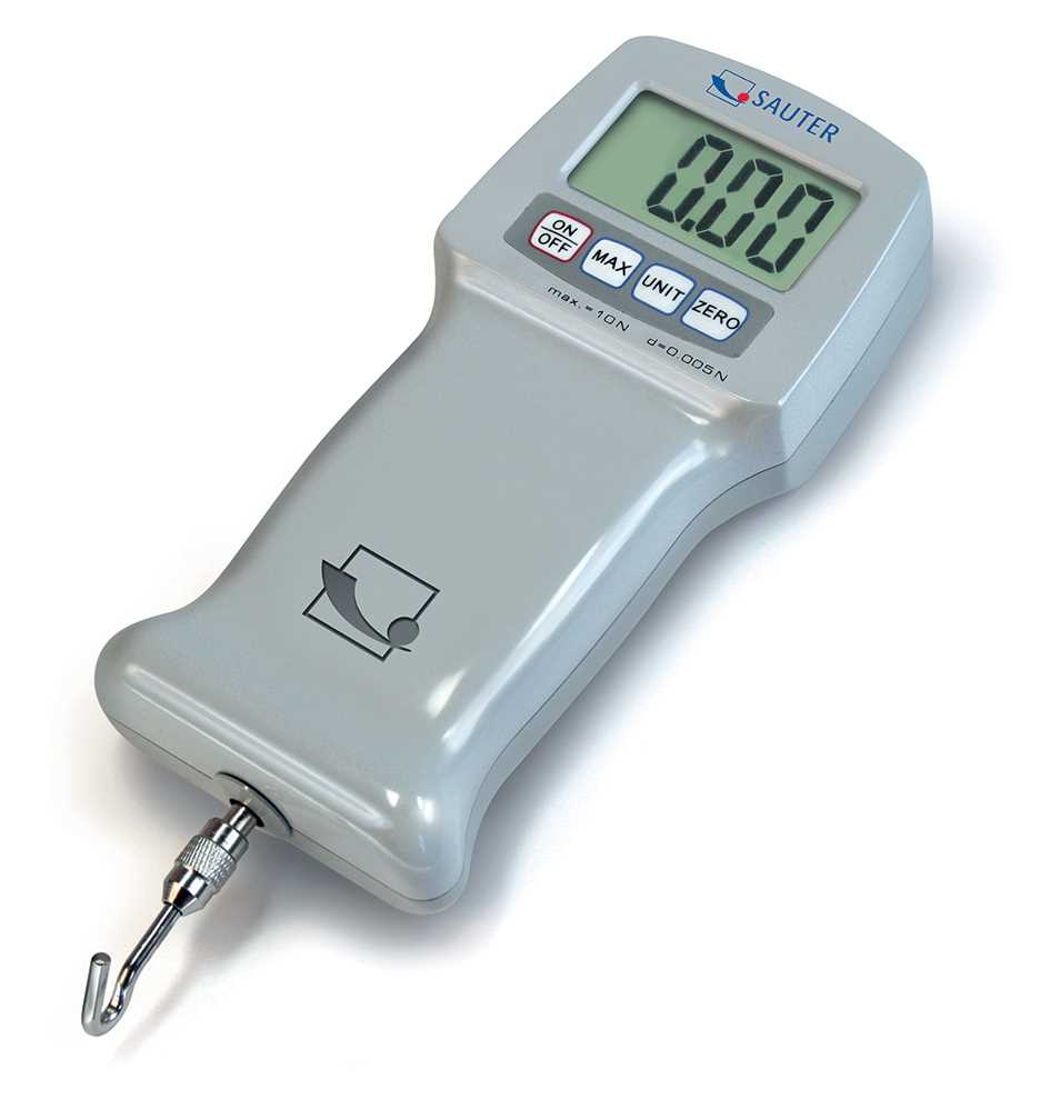 Dynamomètre digital traction/compression - 250 N / 0,1 N