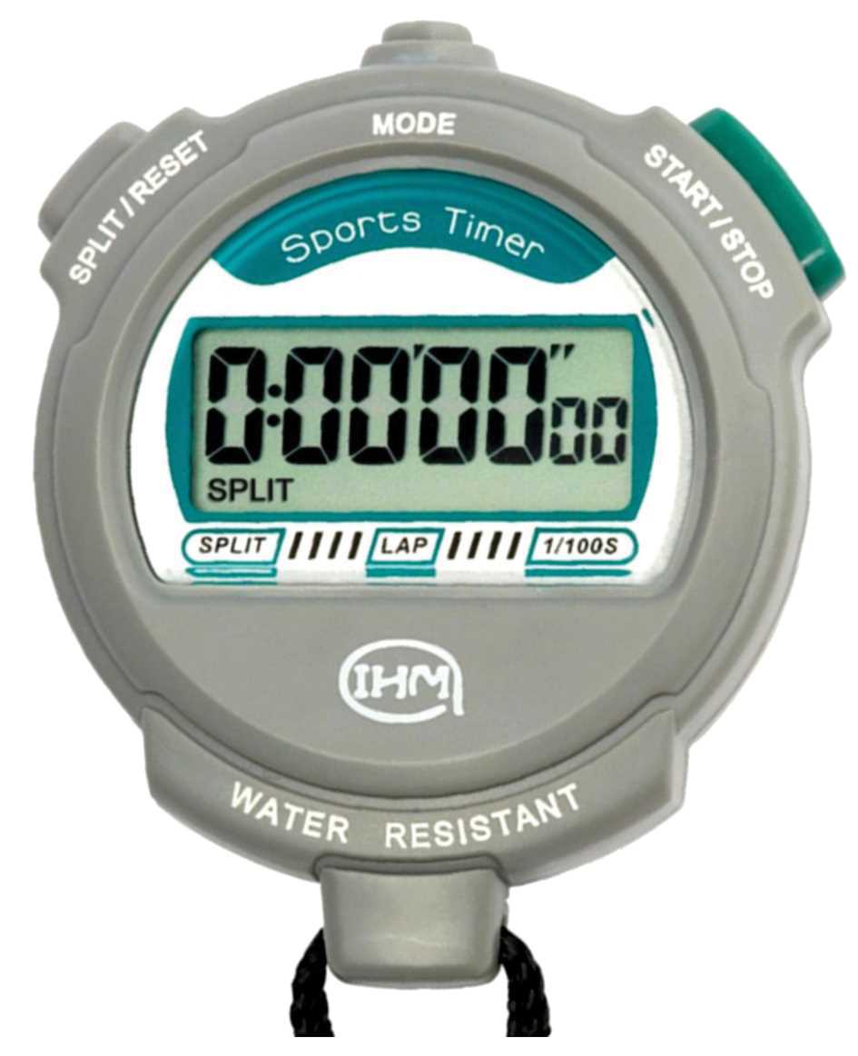 Chronomètre étanche 2 mémoires - Timer - 100% chrono