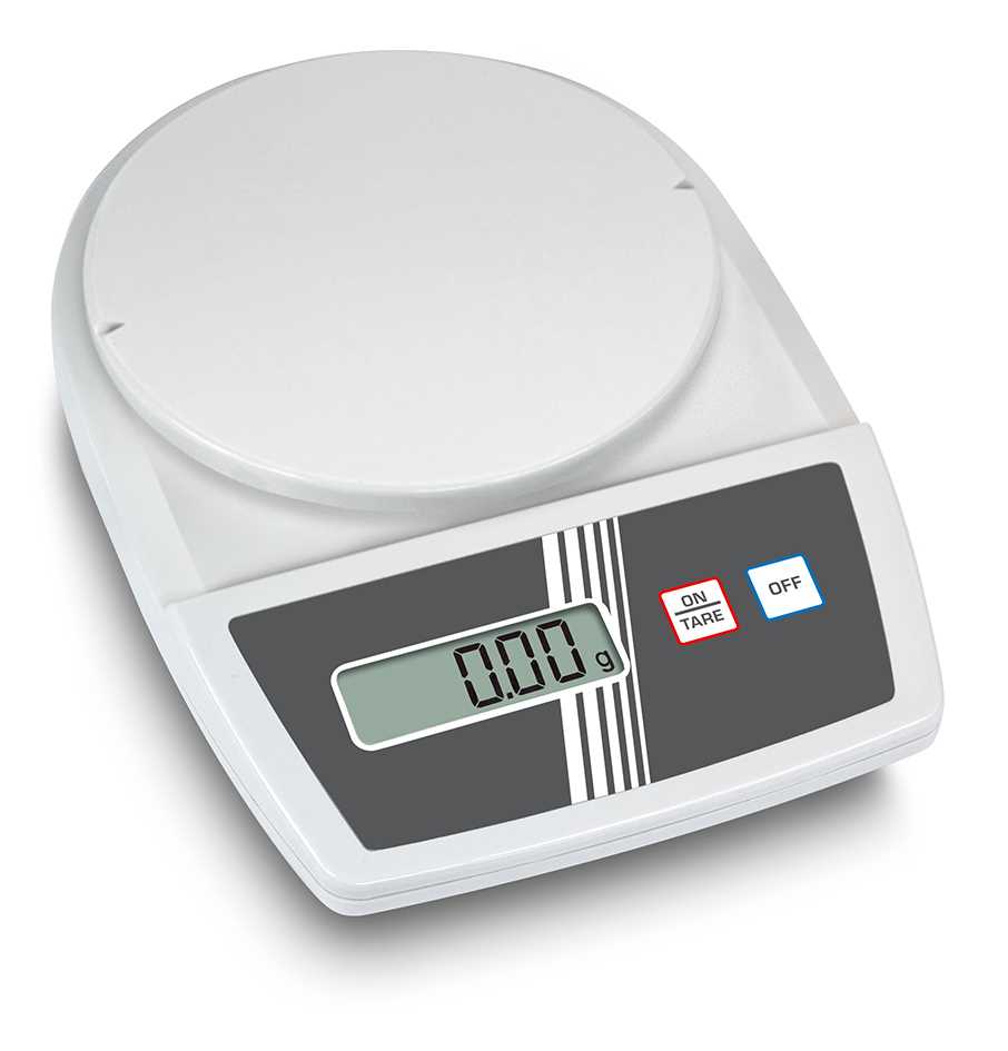 Balance de précision - 2200 kg / 1 g - Plateau ABS