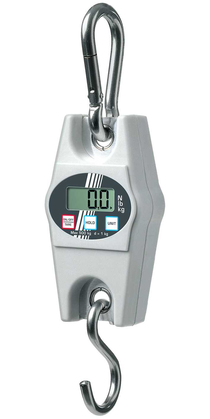 Dynamomètre à mousqueton - 50 kg / 100 g