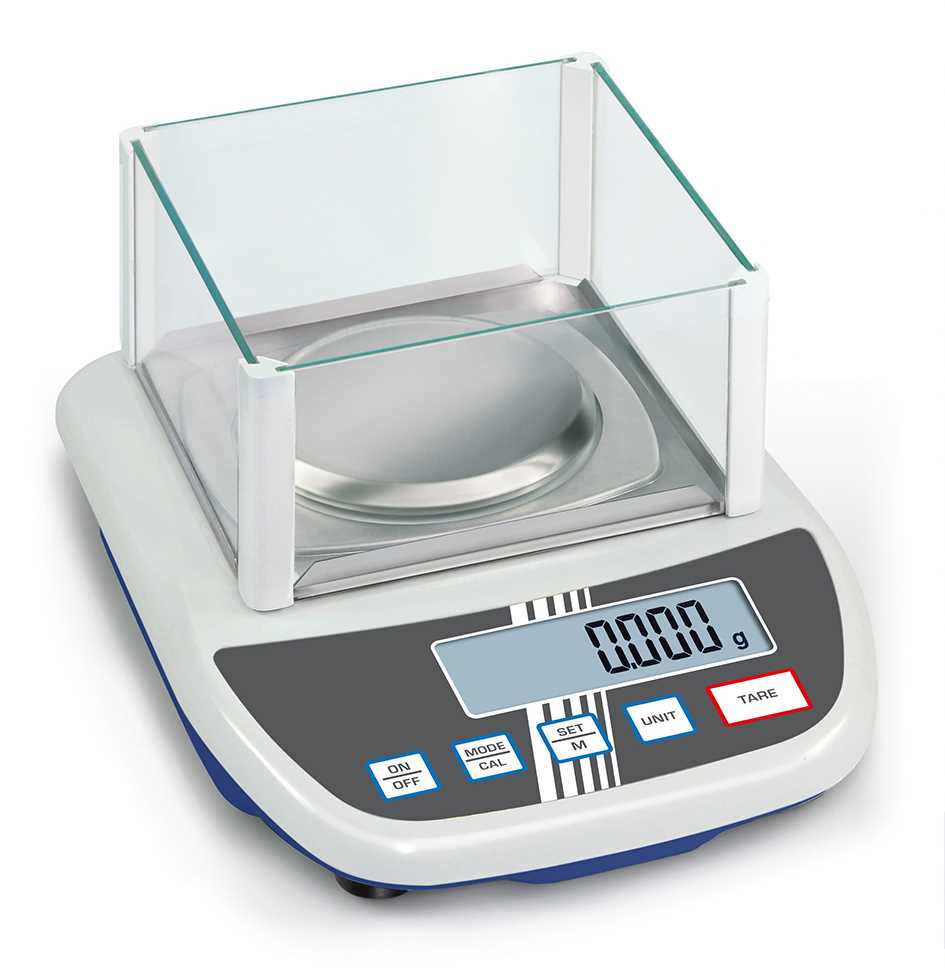 Balance de précision - 300 g / 0,001 g - Plateau inox - Chambre de protection