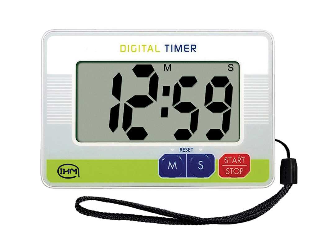 Minuteur digital 100 mn - Compteur / Décompteur - Etanche IP65