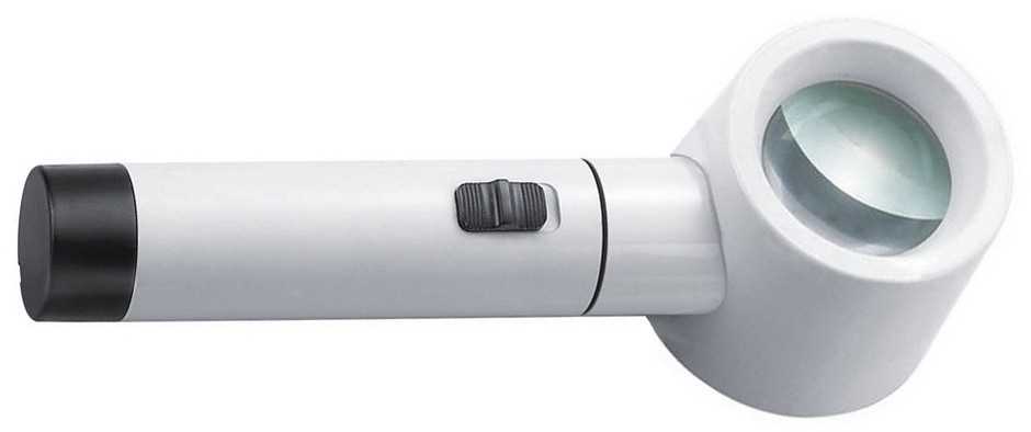 Loupe à main éclairante 2X82