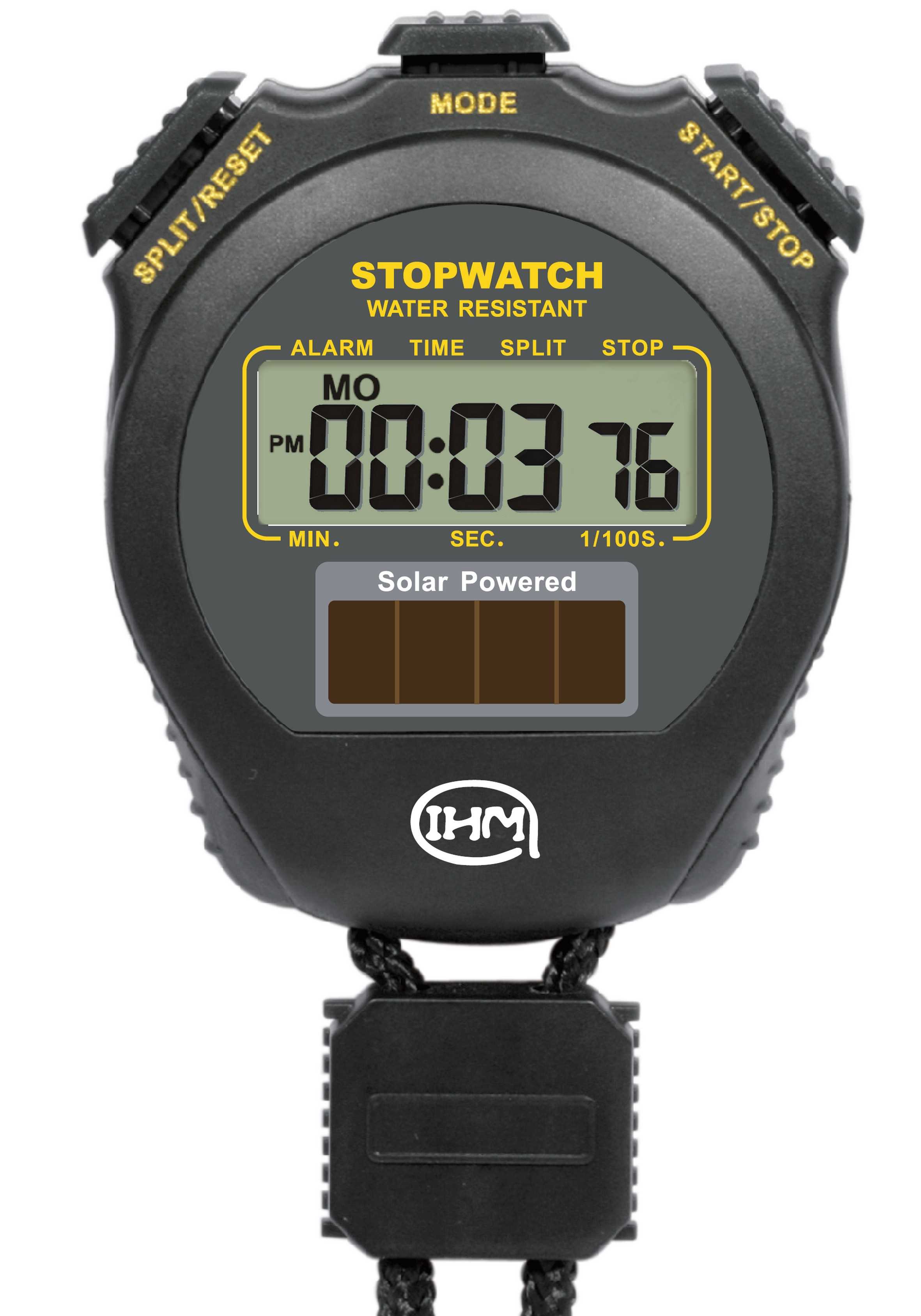 Chronomètre 2 mémoires - Energie solaire