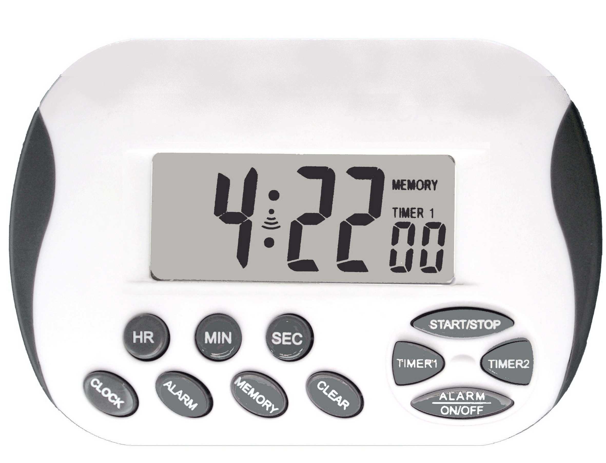 Minuteur digital 24 h - 2 compteurs et/ou décompteurs