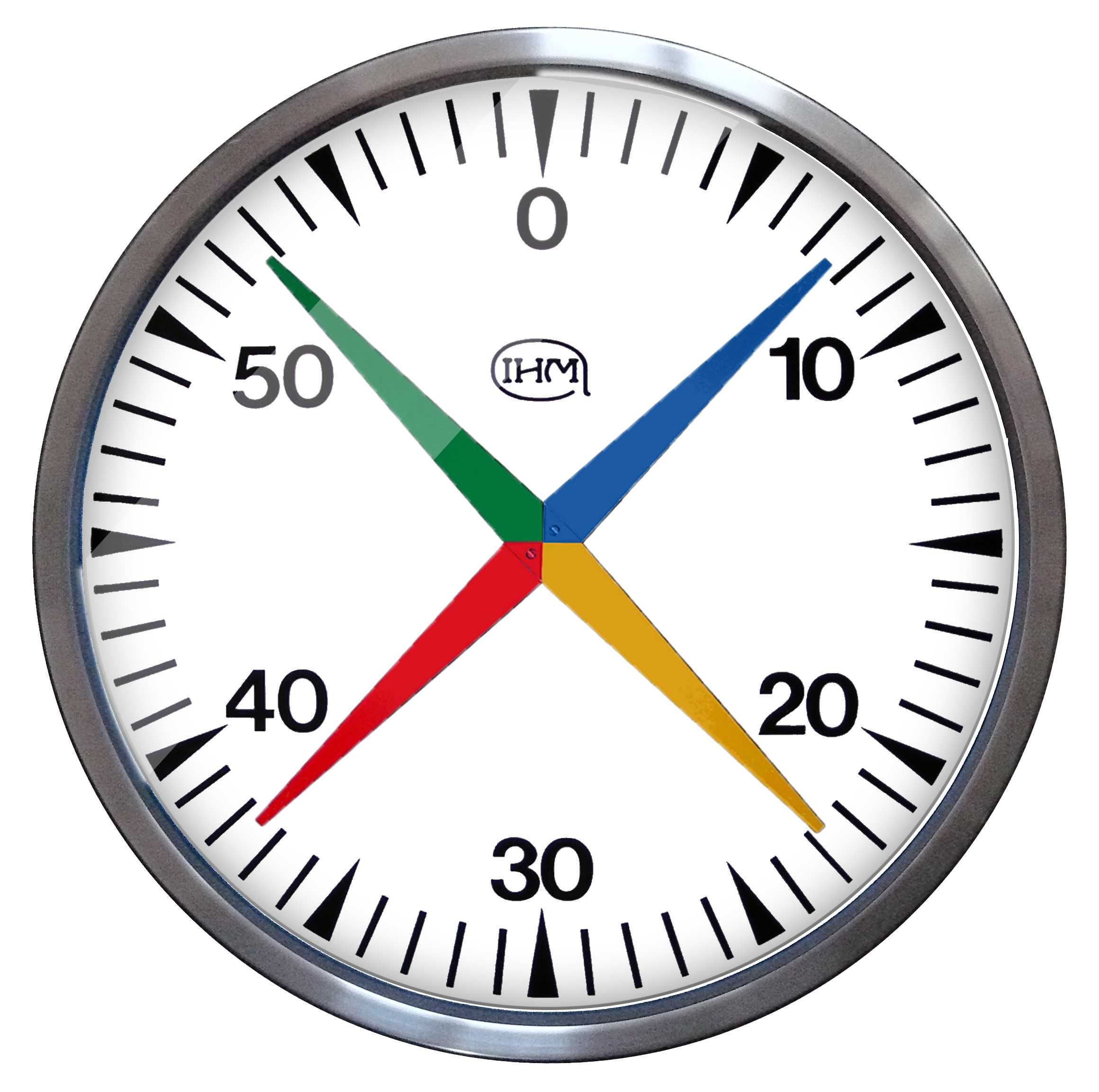 Compte-secondes cruciforme Ø 505 mm - Etanche IP54