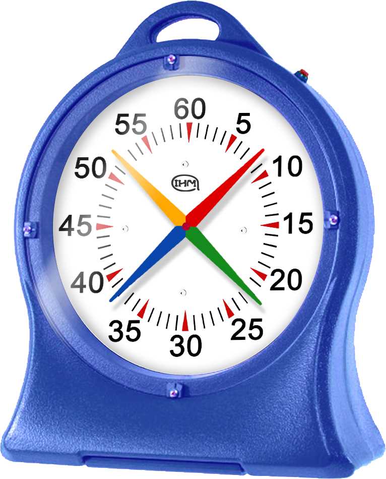 Compte-secondes cruciforme bord de bassin - 4 aiguilles