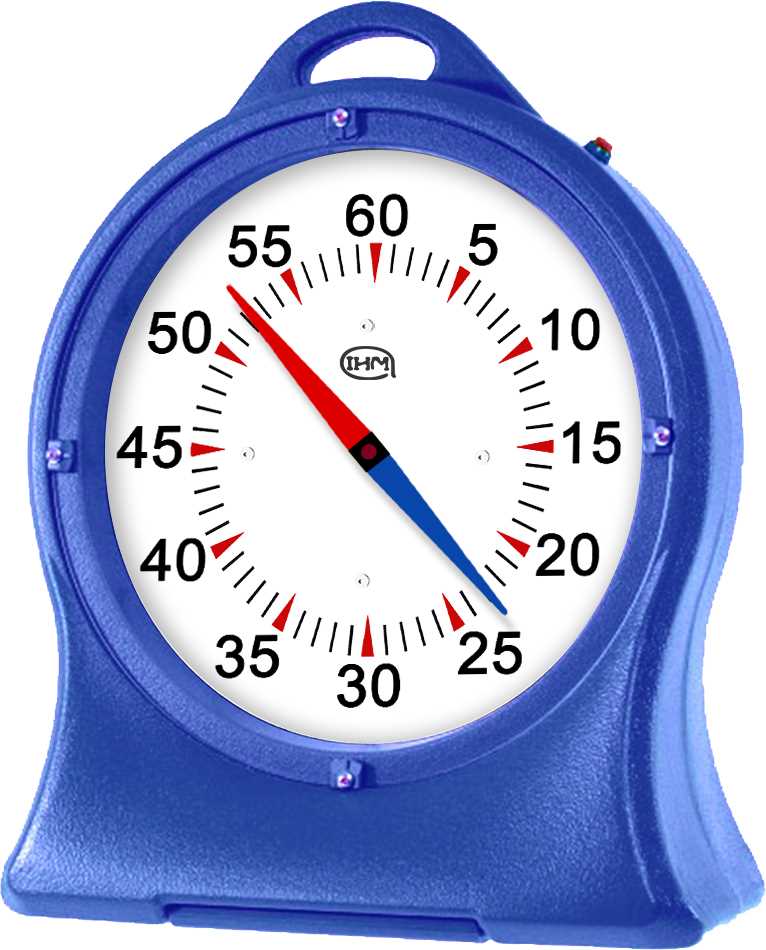 Compte-secondes cruciforme bord de bassin - 2 aiguilles