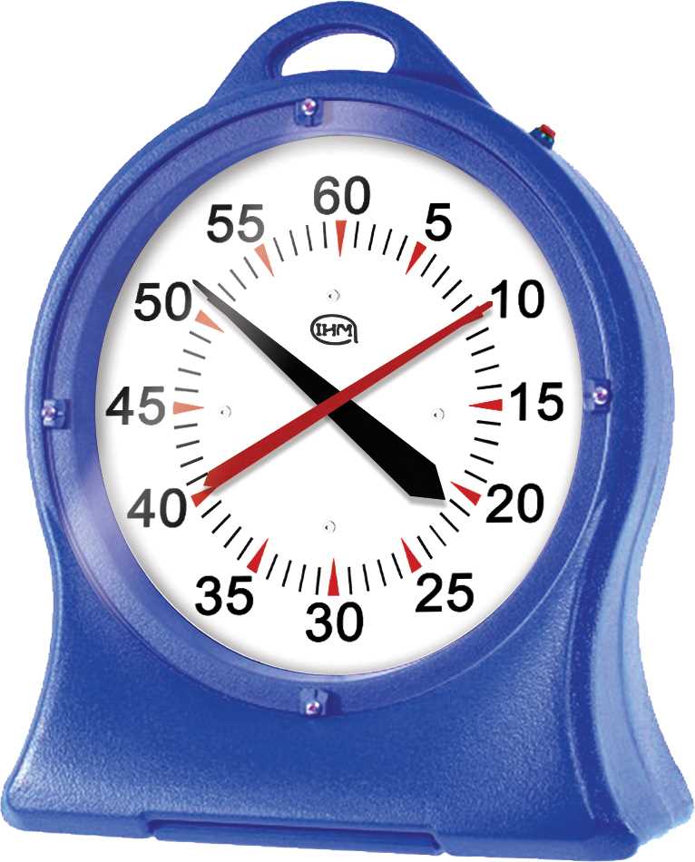 Compte-secondes cruciforme bord de bassin 60 mn - 2 aiguilles (minutes/secondes)