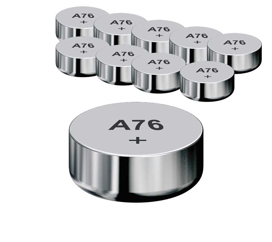 Piles boutons alcalines A76/LR44/AG13 ( X 10 ) dont 0.20€ d'eco