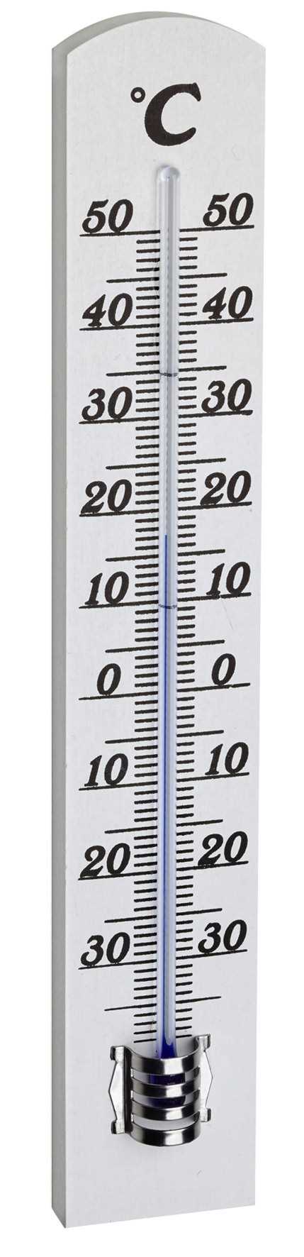 Thermomètre mécanique à alcool - Hêtre blanc