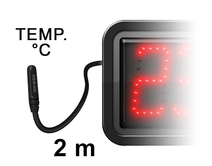Sonde de température ambiante pour horloge 1100-1200-2100-2200RG