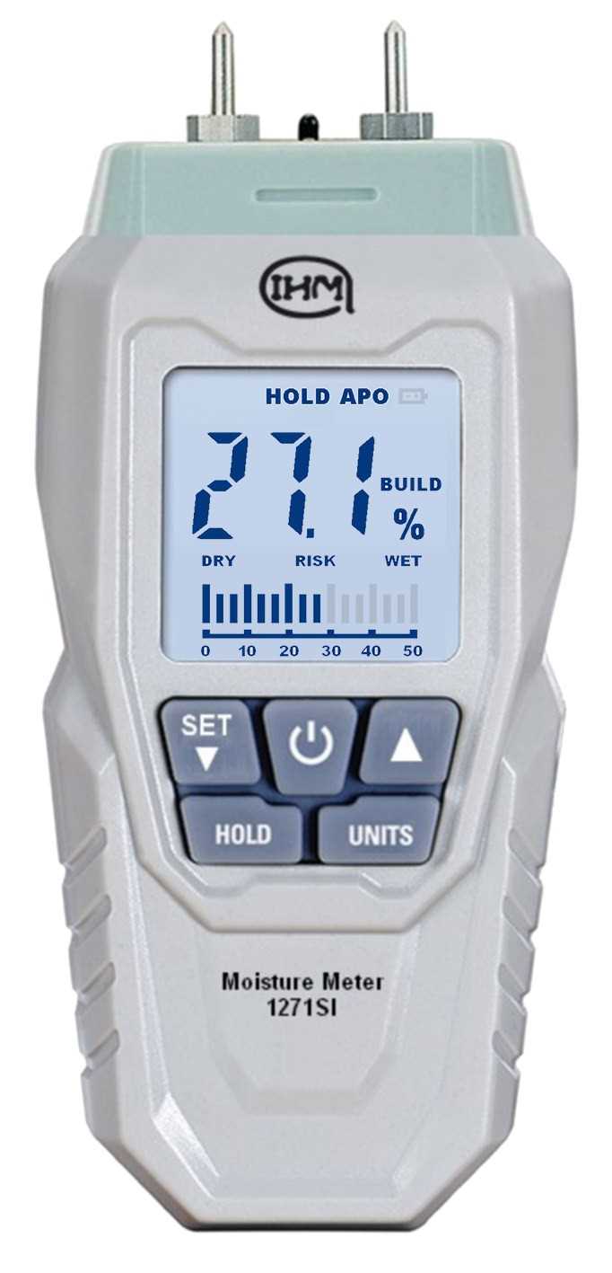 Humidimètre - Bois et matériaux - Pointes 10 mm