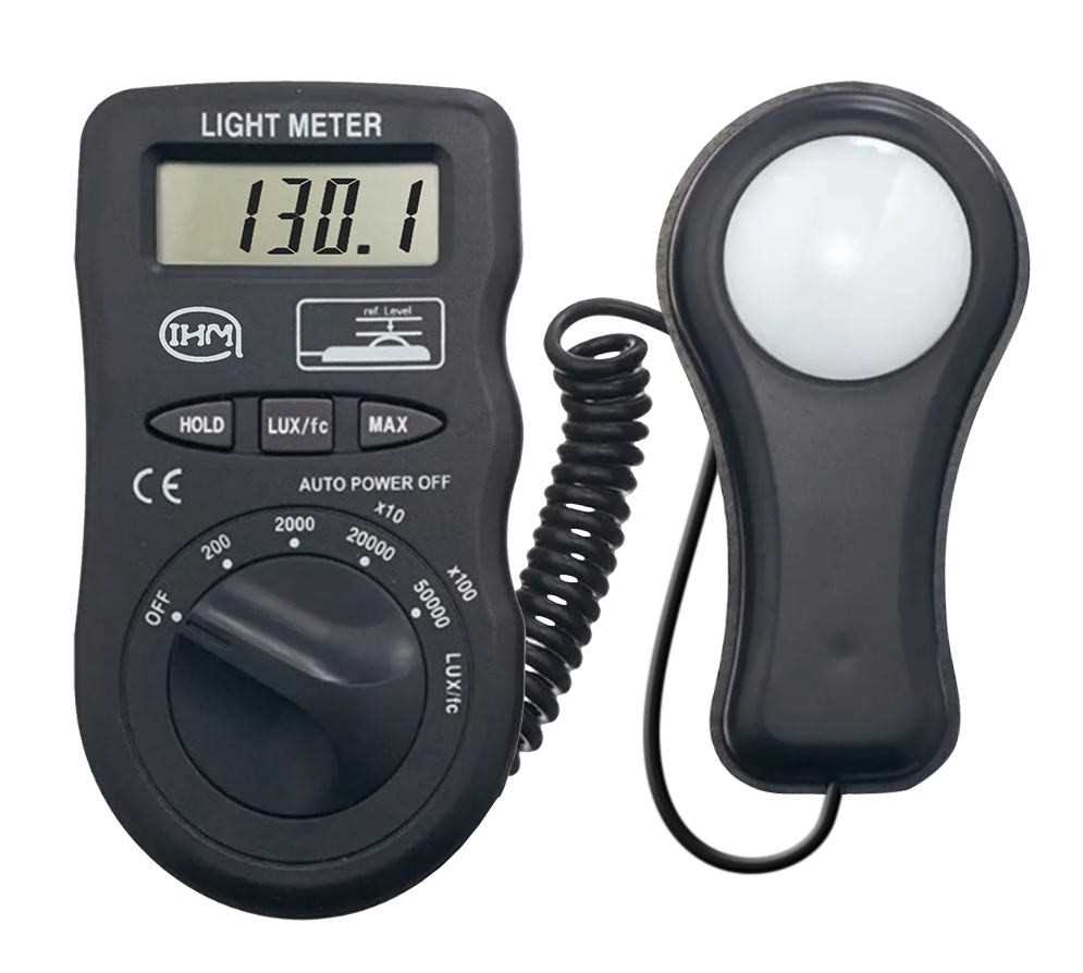 Luxmètre - Calibre manuel - 50000 Lux