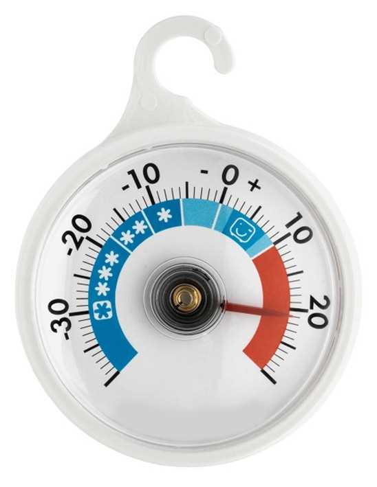 Thermomètre mécanique - Réfrigérateur/Congélateur - ABS - Fixation crochet